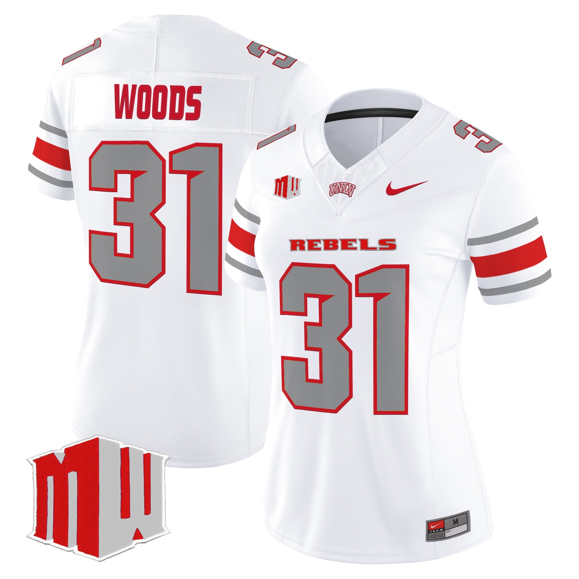 Women's UNLV Rebels 2025 Vapor Limited Jersey - All Stitched