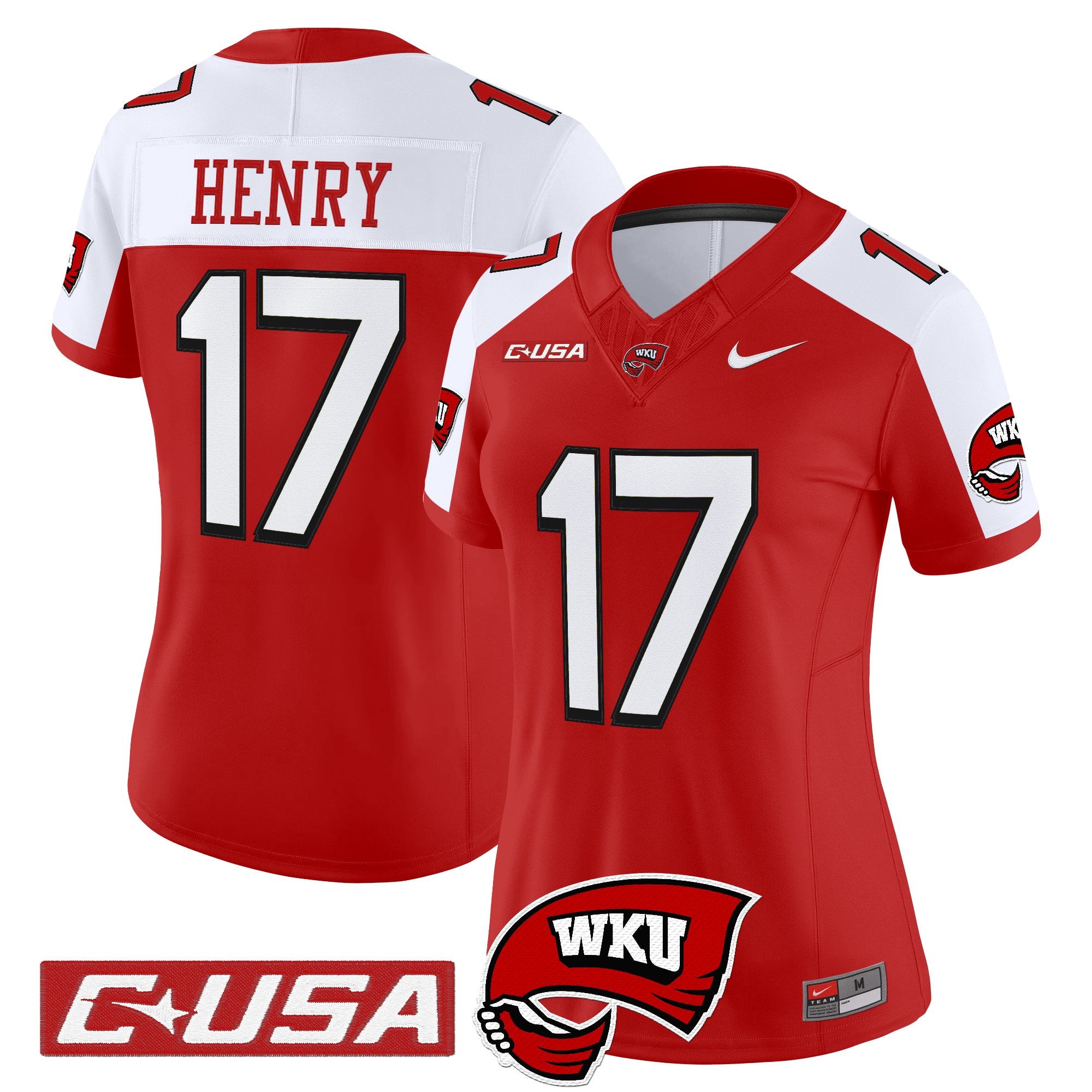 Women's Western Kentucky Hilltoppers 2025 Vapor Limited Jersey - All Stitched
