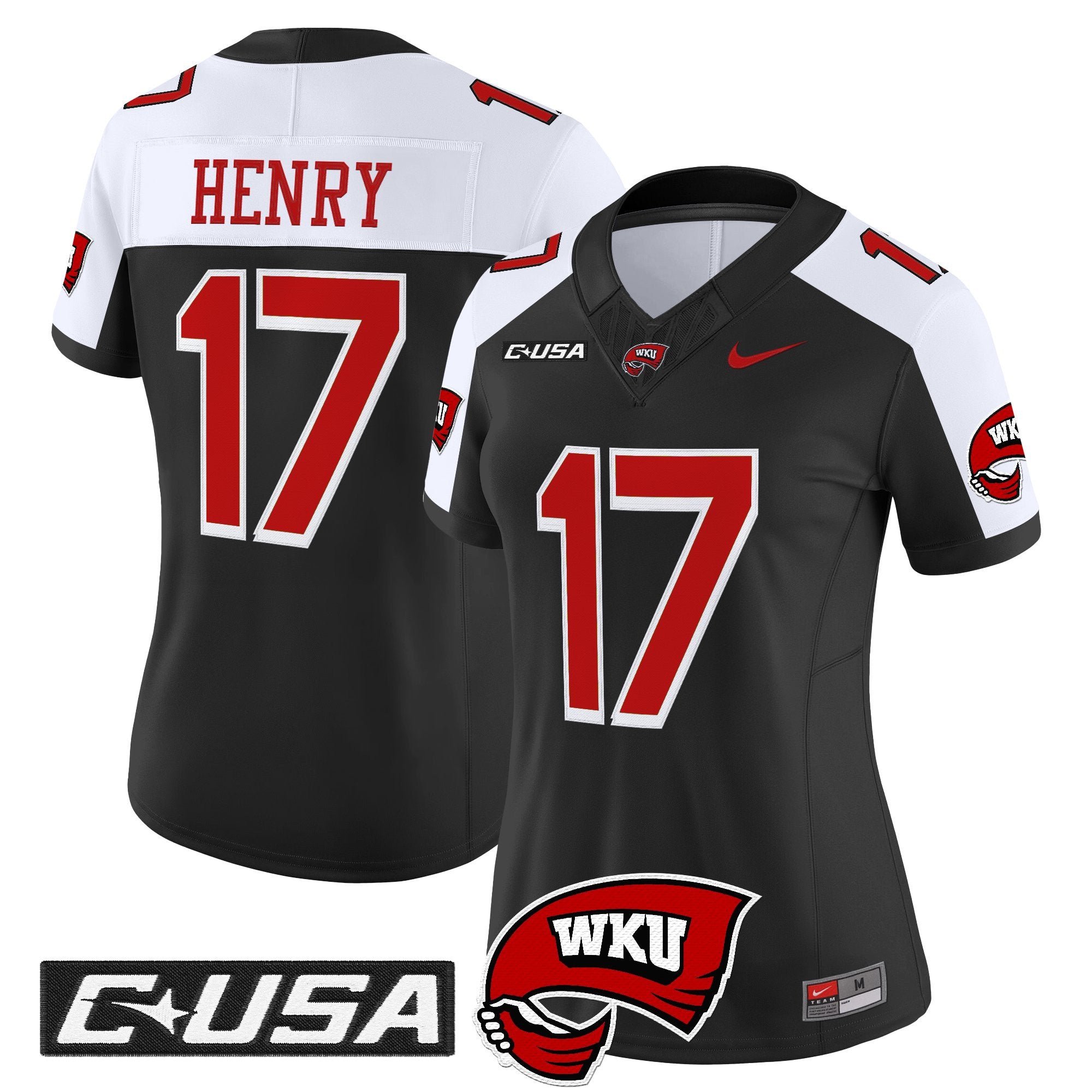 Women's Western Kentucky Hilltoppers 2025 Vapor Limited Jersey - All Stitched