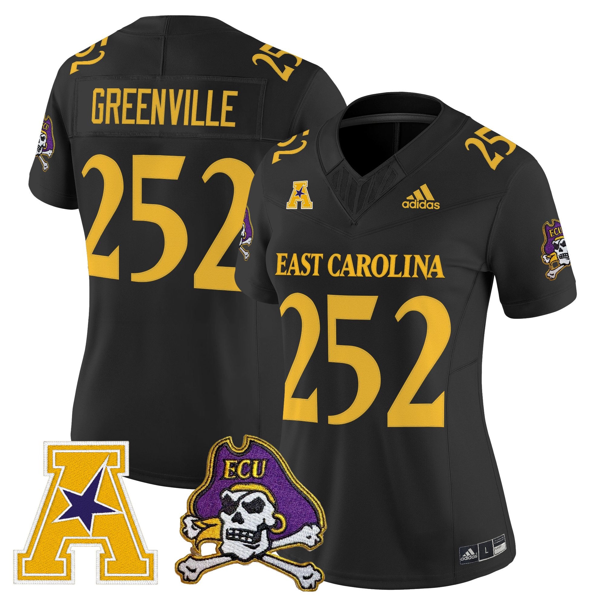 Women's East Carolina Pirates 2025 Vapor Limited Jersey - All Stitched