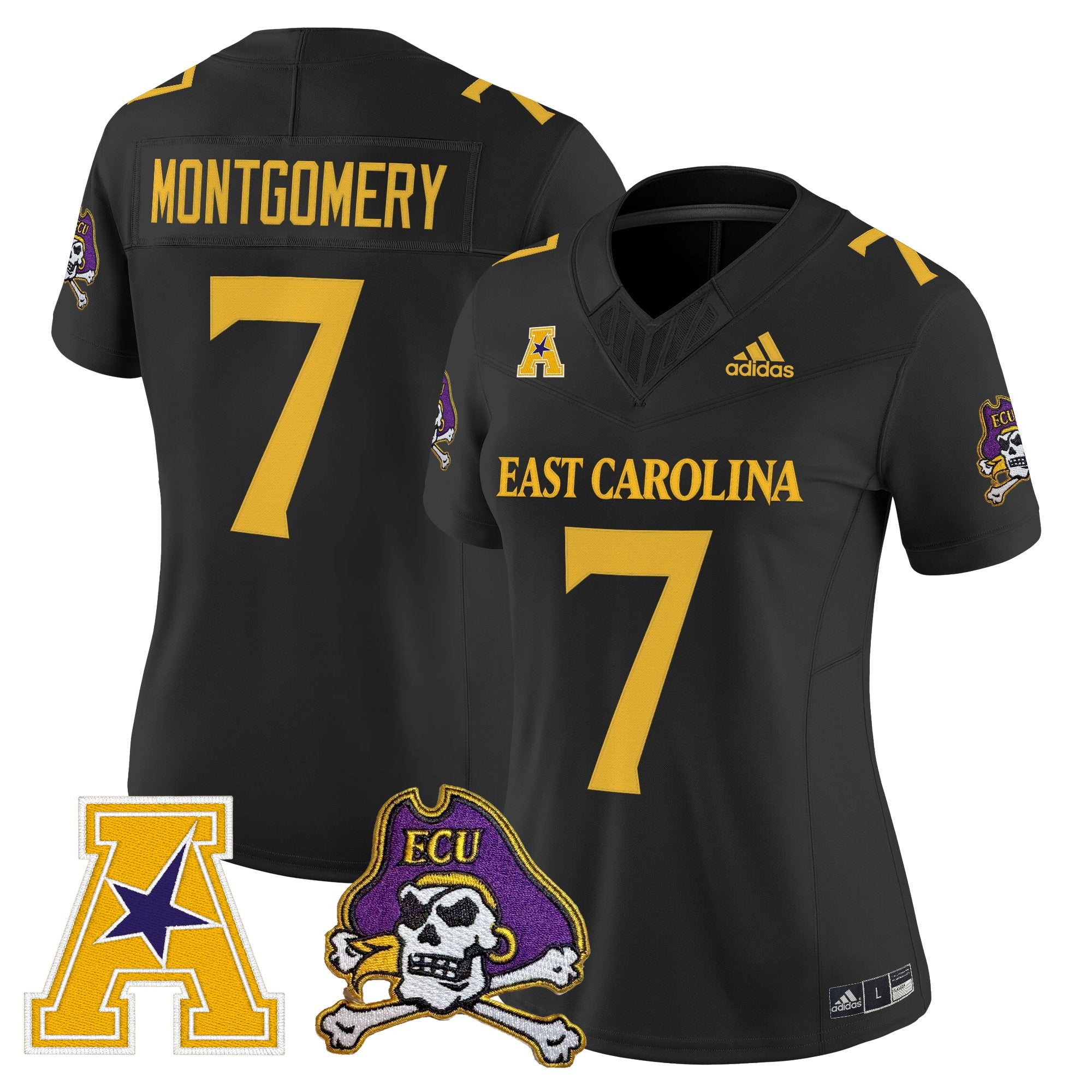 Women's East Carolina Pirates 2025 Vapor Limited Jersey - All Stitched