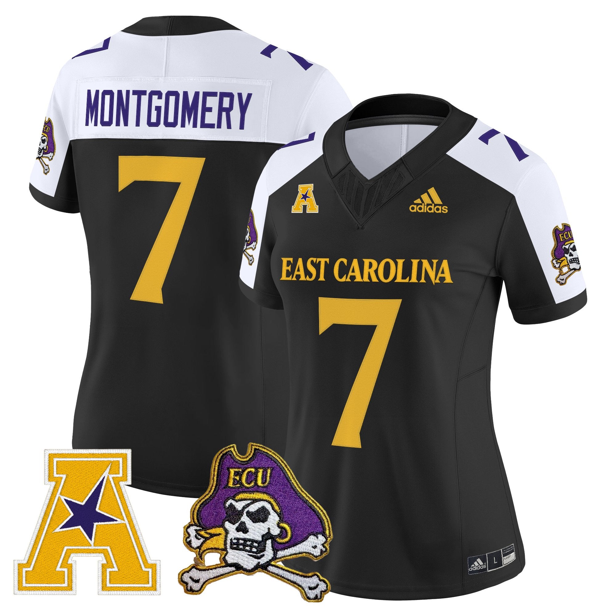 Women's East Carolina Pirates 2025 Vapor Limited Jersey - All Stitched