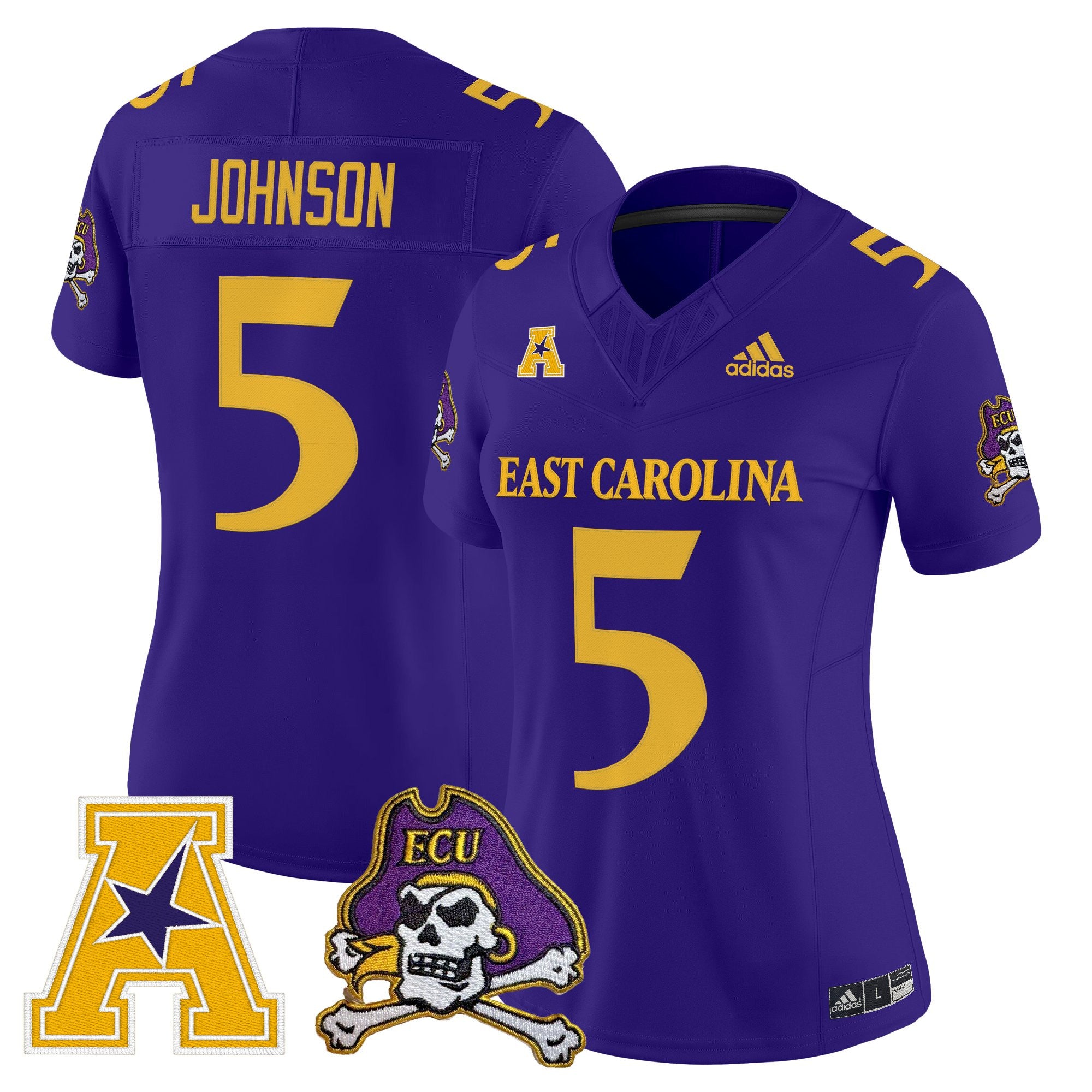 Women's East Carolina Pirates 2025 Vapor Limited Jersey - All Stitched