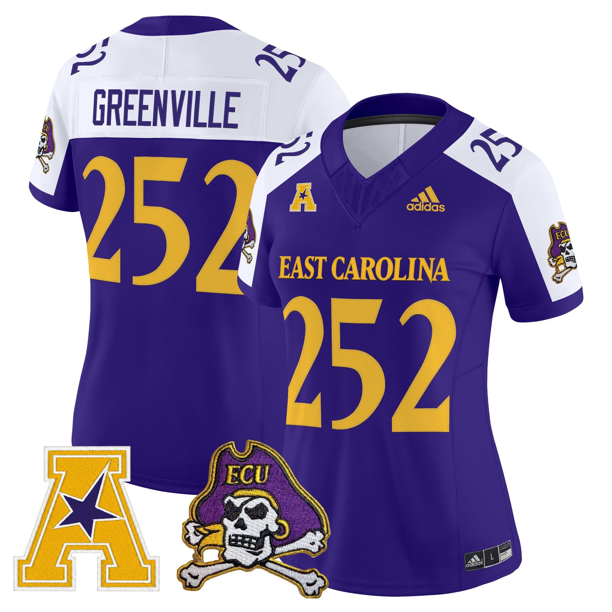 Women's East Carolina Pirates 2025 Vapor Limited Jersey - All Stitched