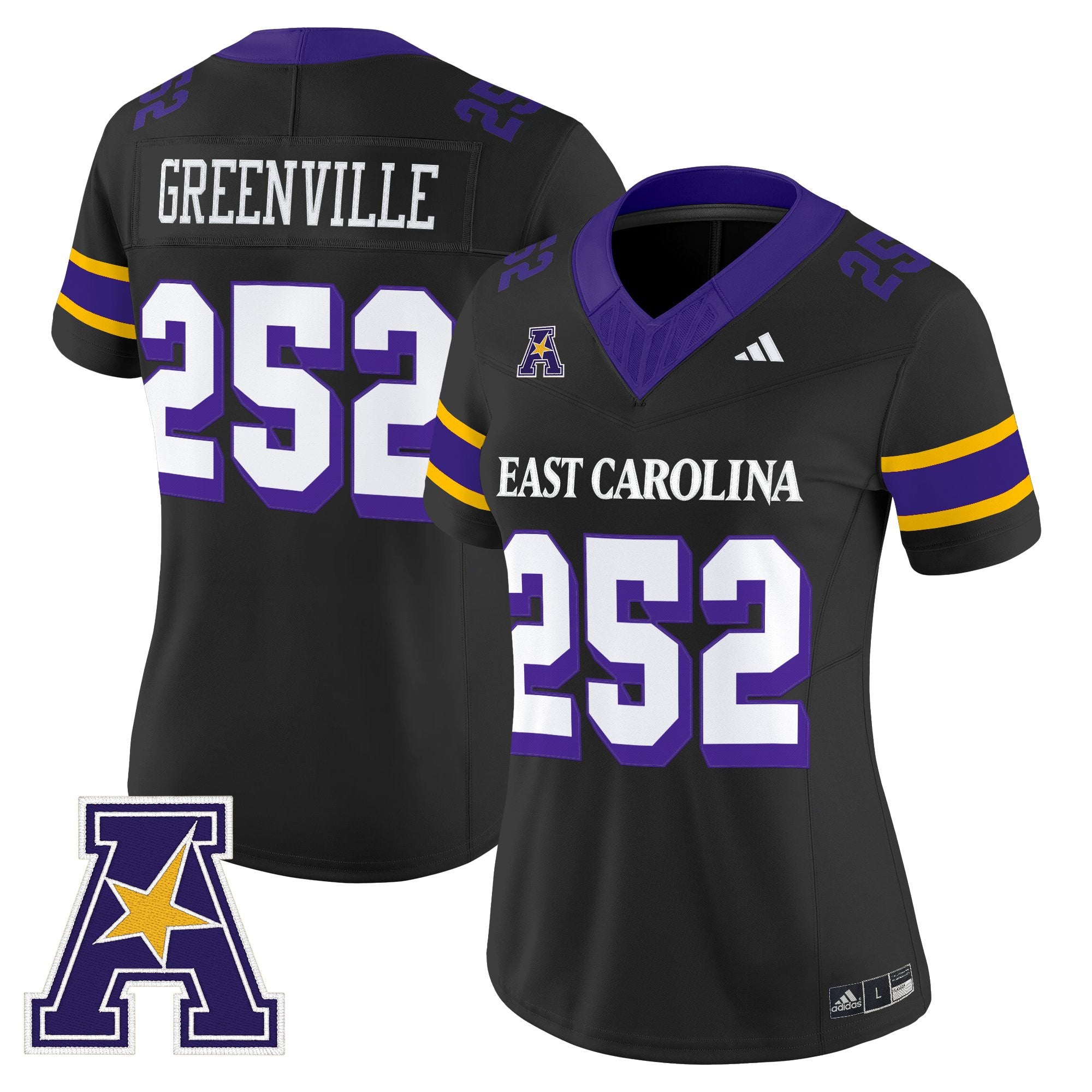 Women's East Carolina Pirates 2025 Vapor Limited Jersey - All Stitched