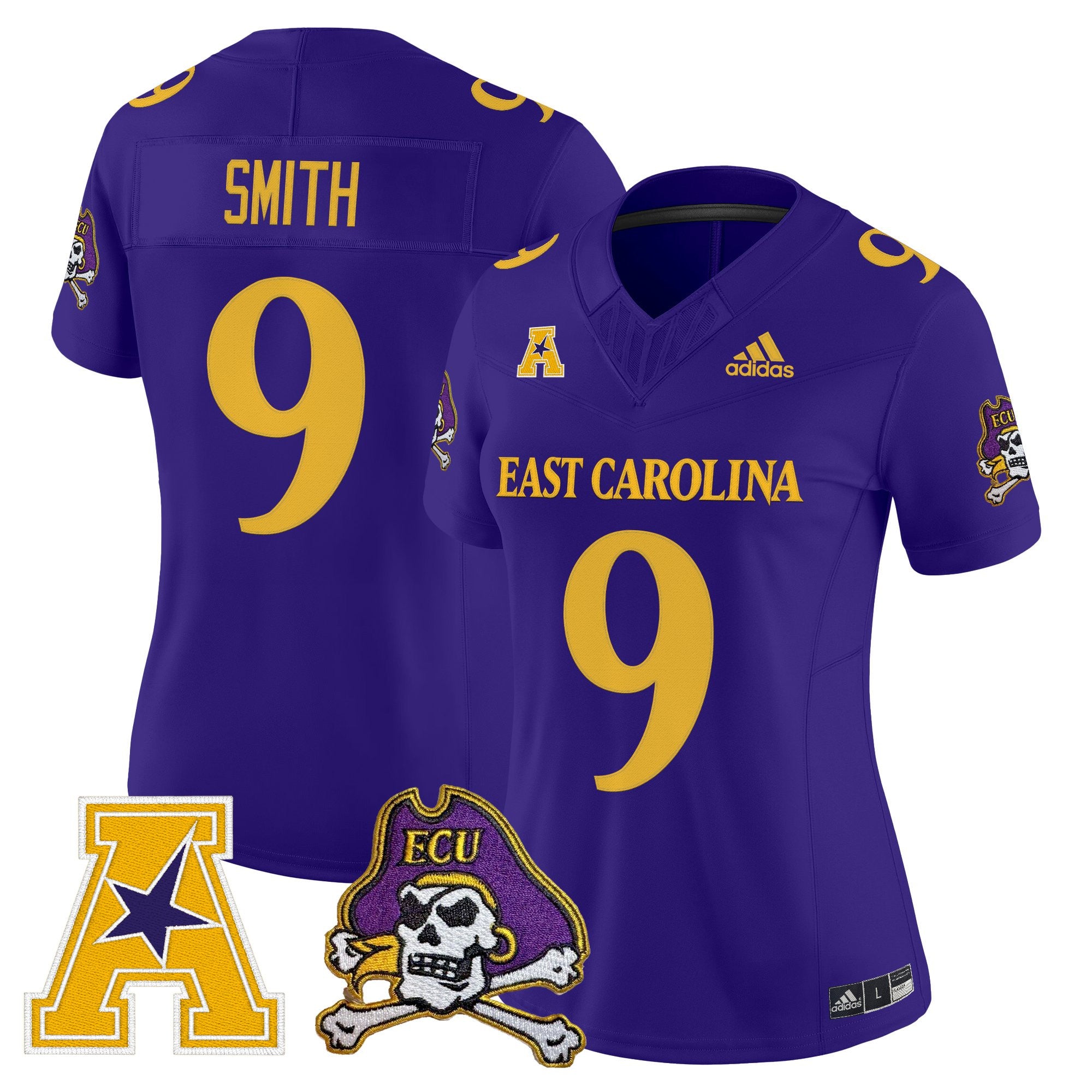 Women's East Carolina Pirates 2025 Vapor Limited Jersey - All Stitched