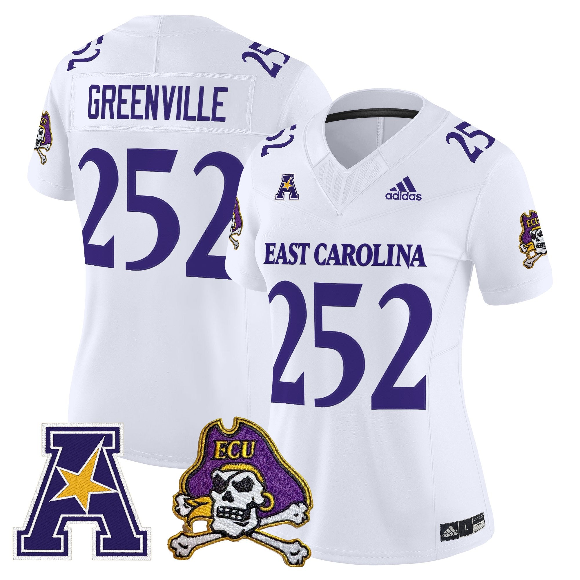 Women's East Carolina Pirates 2025 Vapor Limited Jersey - All Stitched