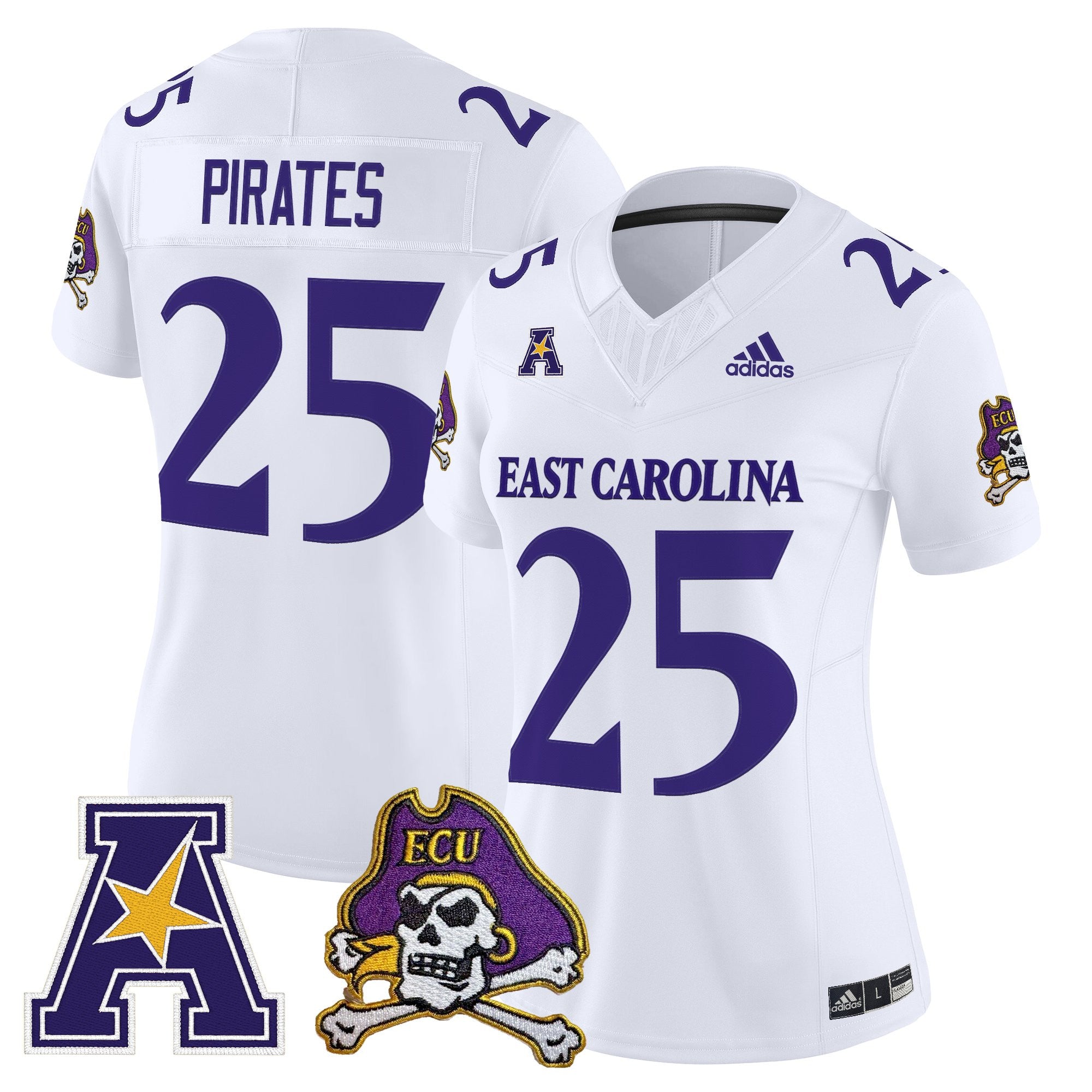 Women's East Carolina Pirates 2025 Vapor Limited Jersey - All Stitched