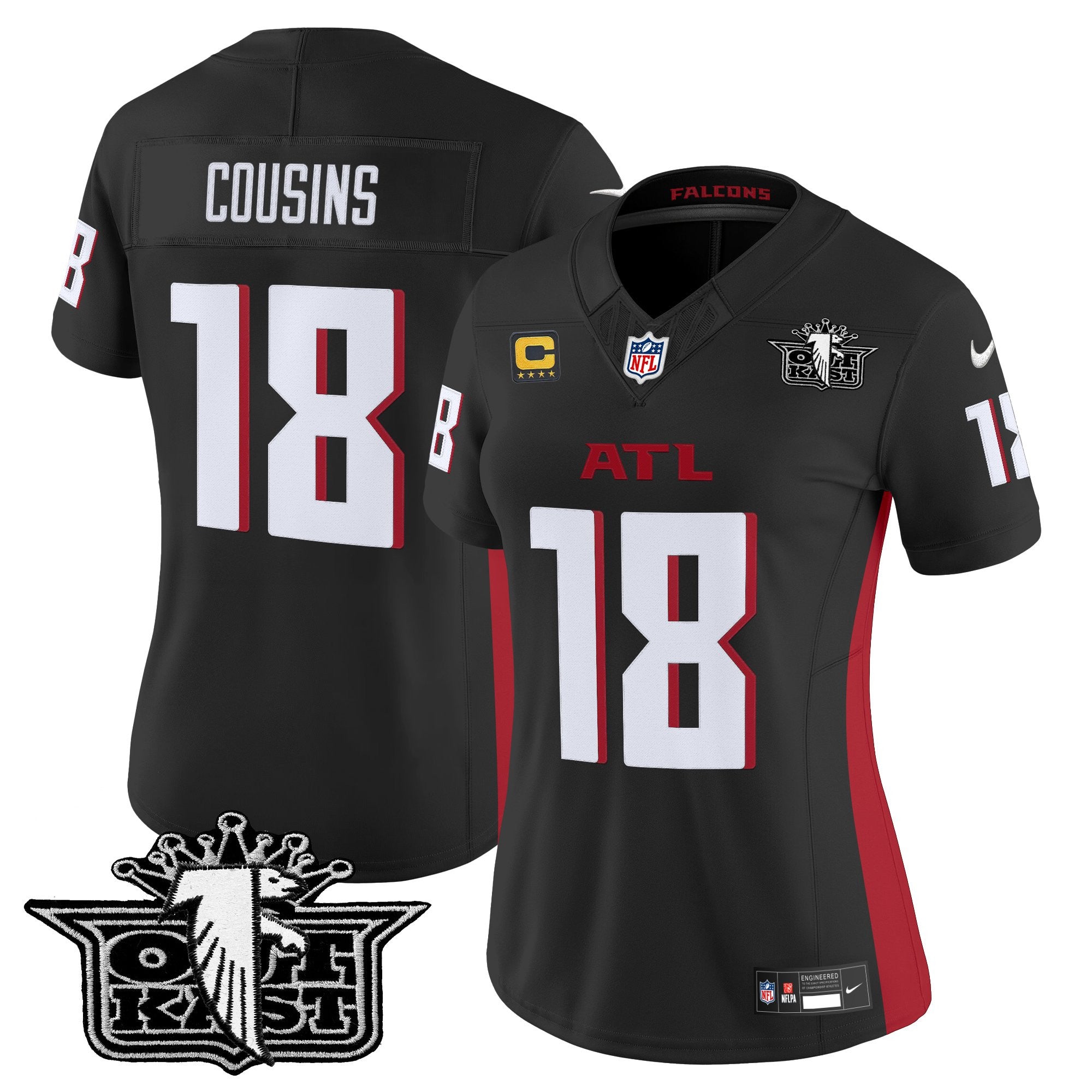 Women's Outkast x Atlanta Falcons 2025 Vapor Limited Jersey - All Stitched