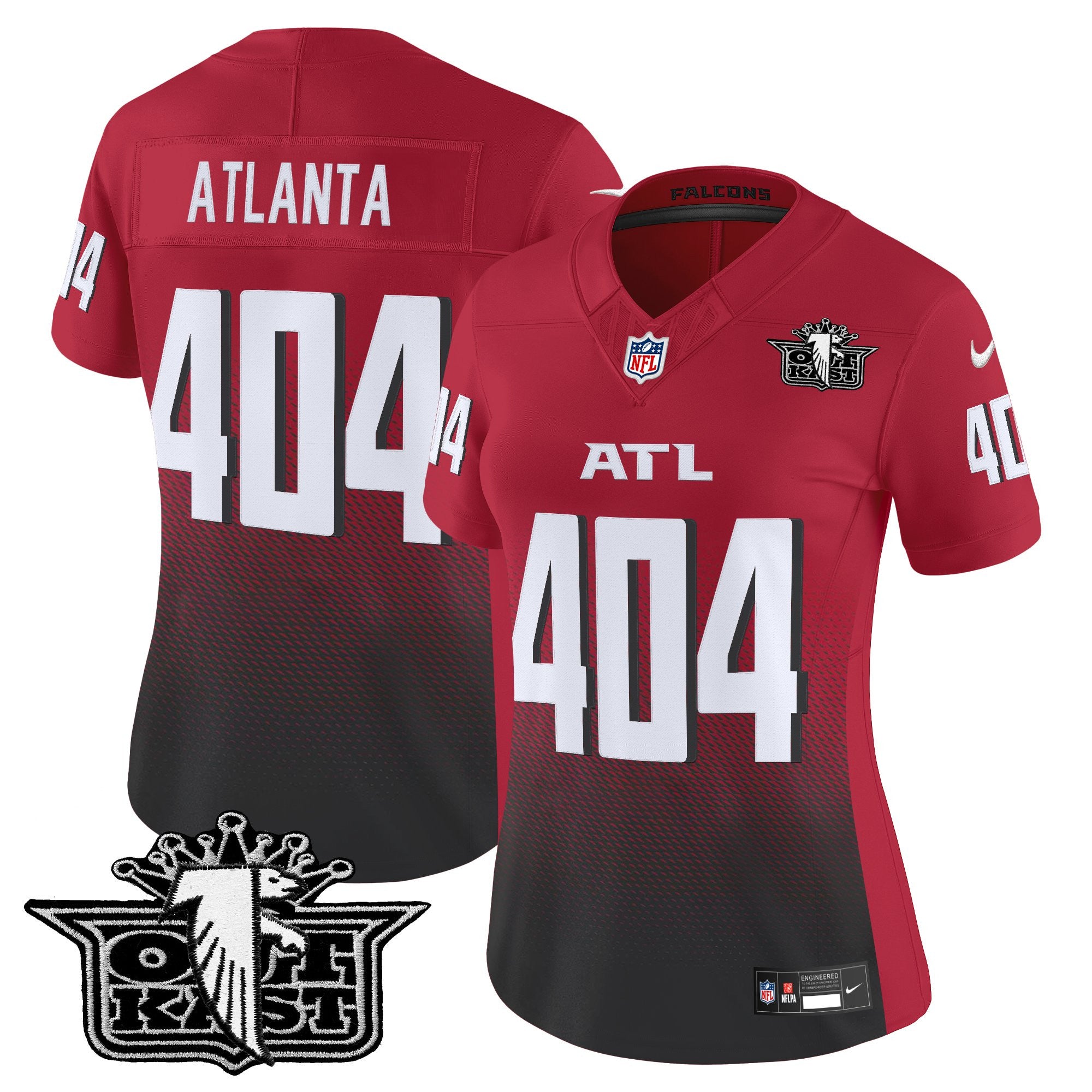 Women's Outkast x Atlanta Falcons 2025 Vapor Limited Jersey - All Stitched