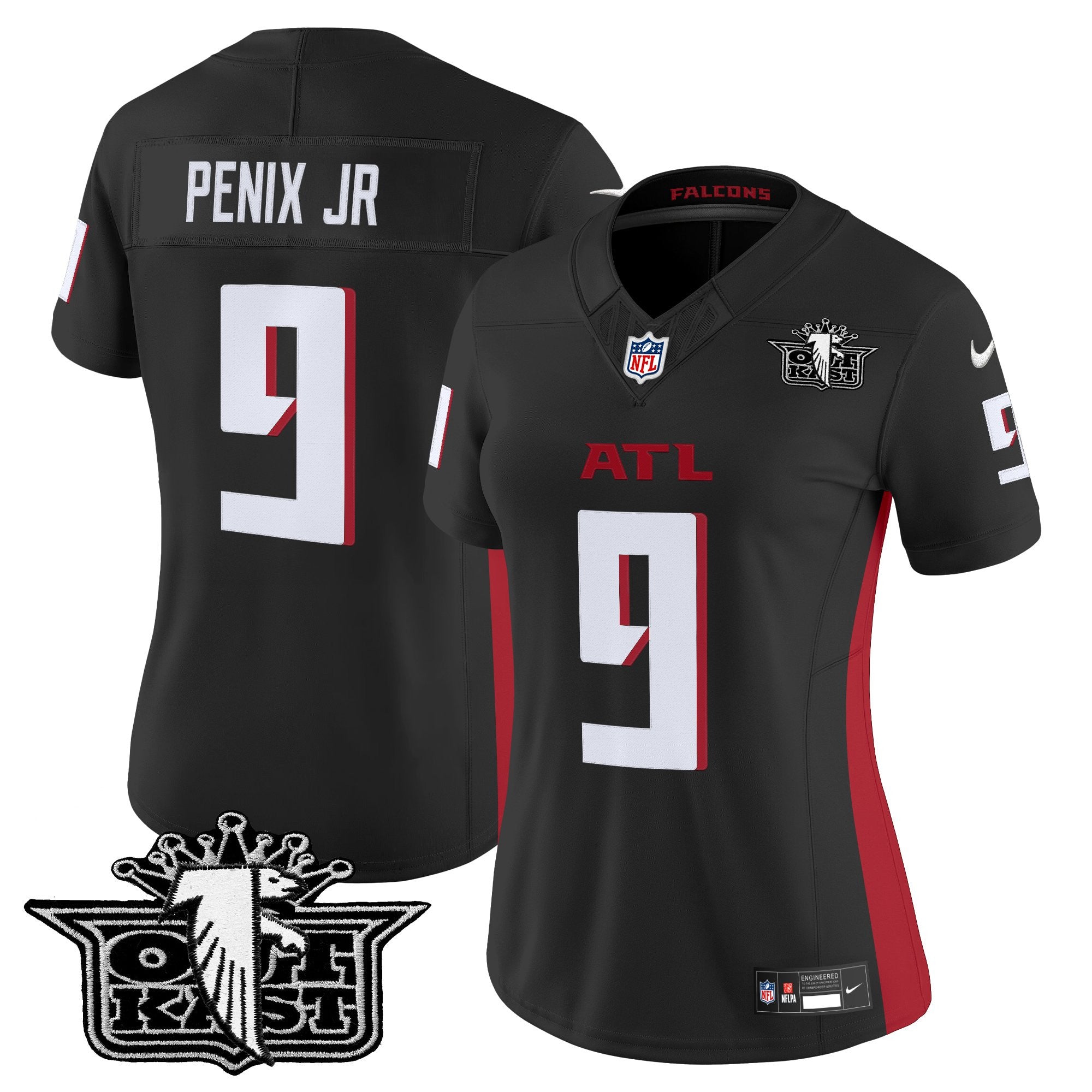Women's Outkast x Atlanta Falcons 2025 Vapor Limited Jersey - All Stitched