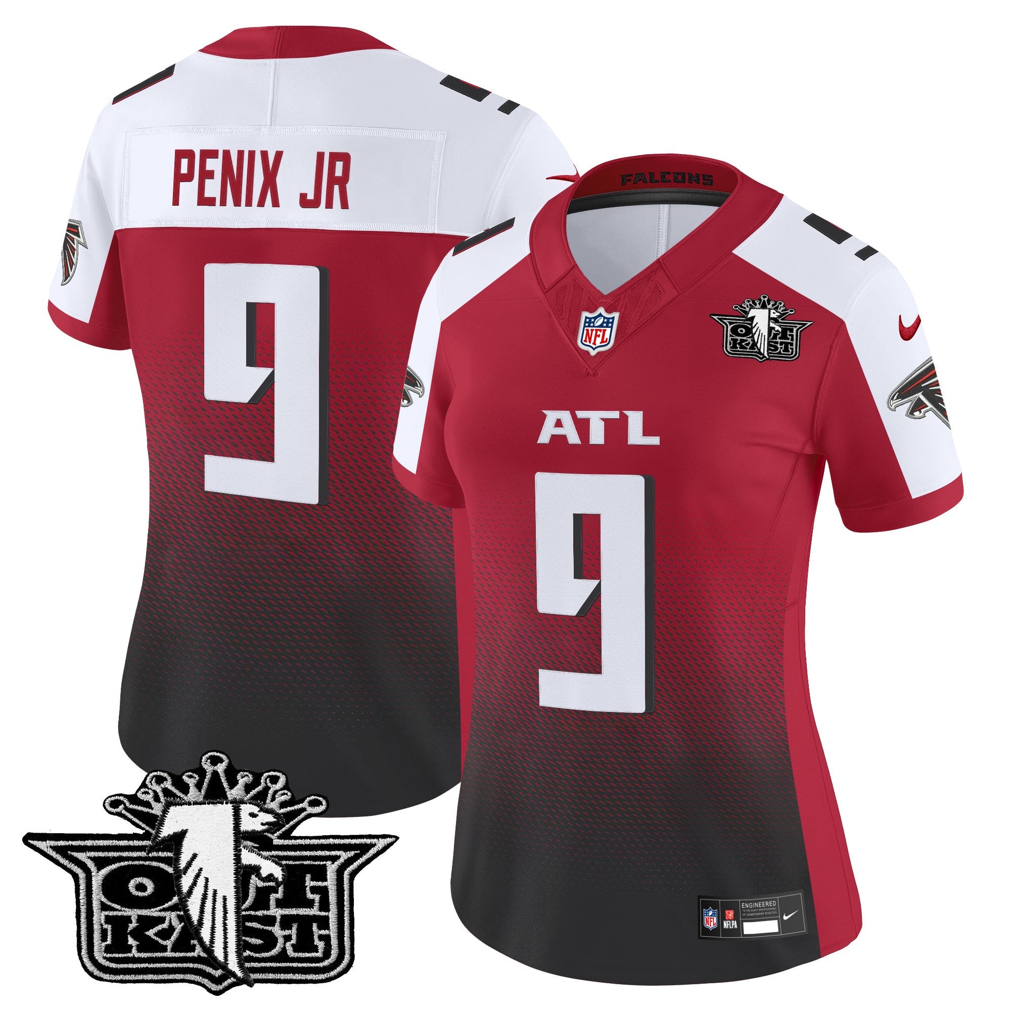 Women's Outkast x Atlanta Falcons 2025 Vapor Limited Jersey - All Stitched