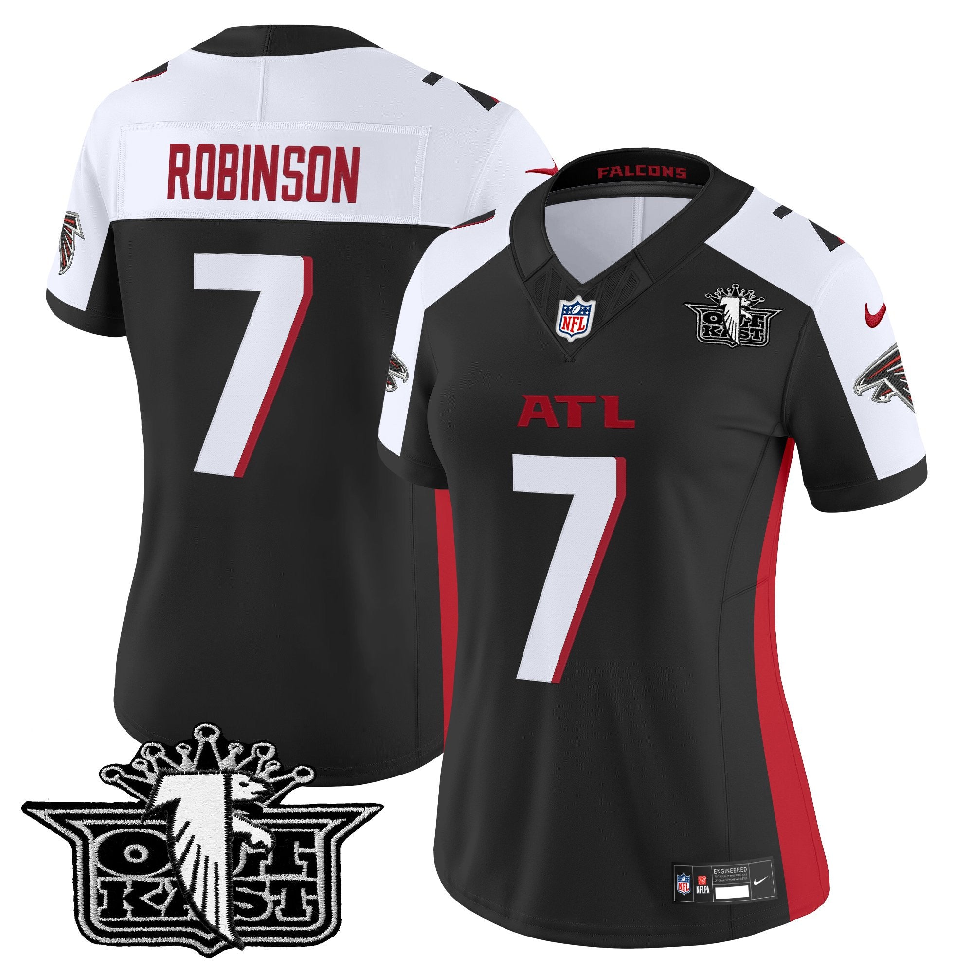 Women's Outkast x Atlanta Falcons 2025 Vapor Limited Jersey - All Stitched