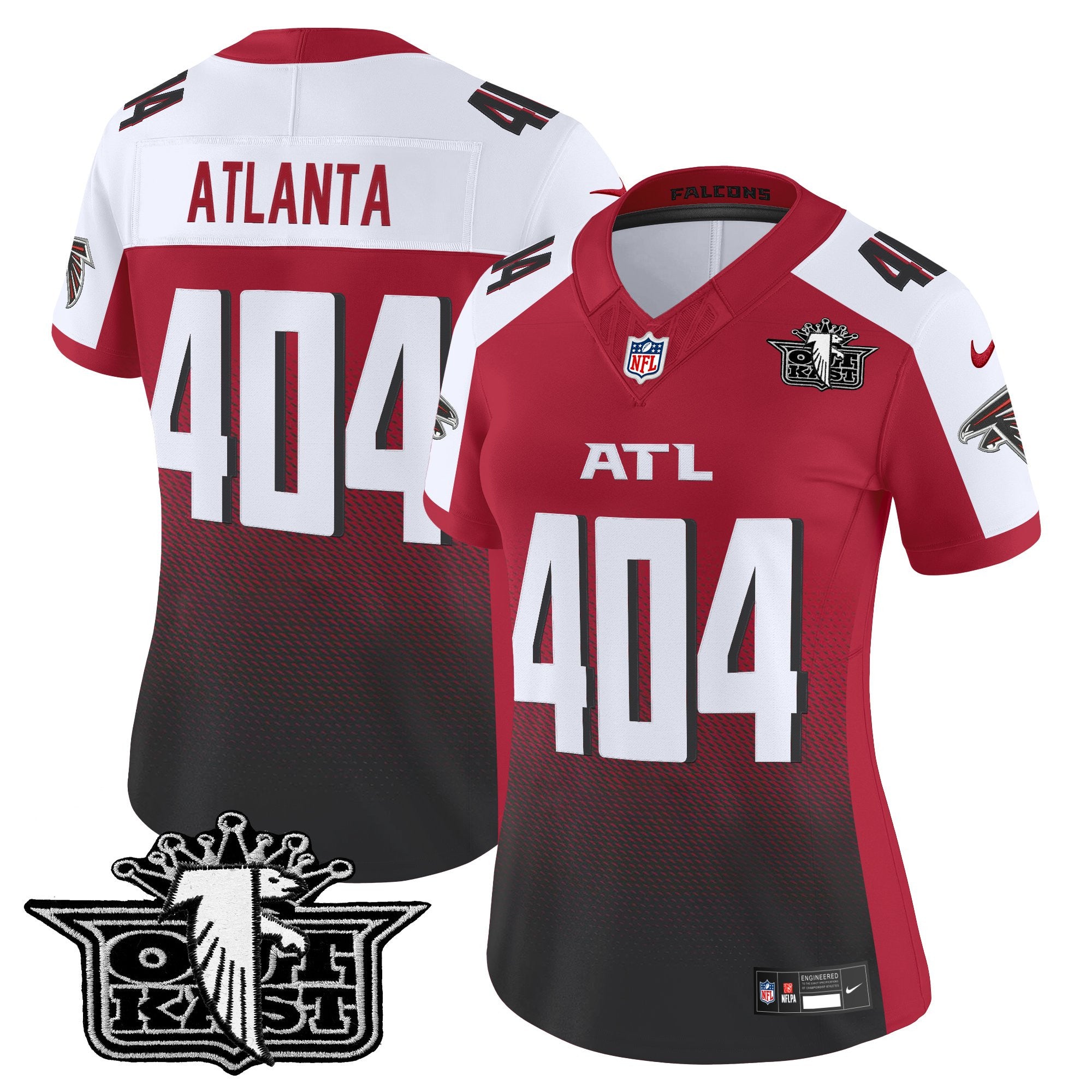 Women's Outkast x Atlanta Falcons 2025 Vapor Limited Jersey - All Stitched