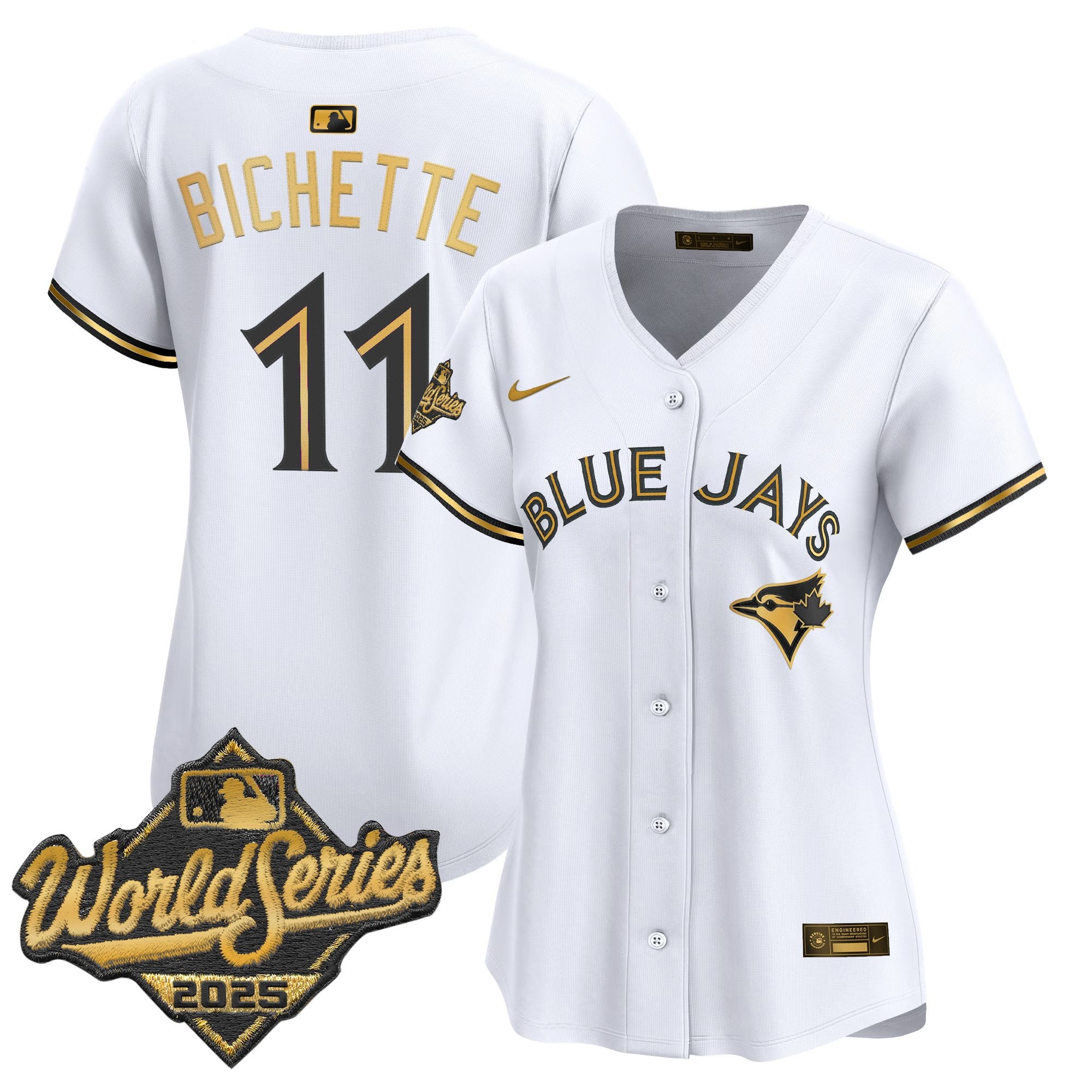 Women's Toronto Blue Jays 2025 World Series Vapor Premier Limited Jersey - All Stitched