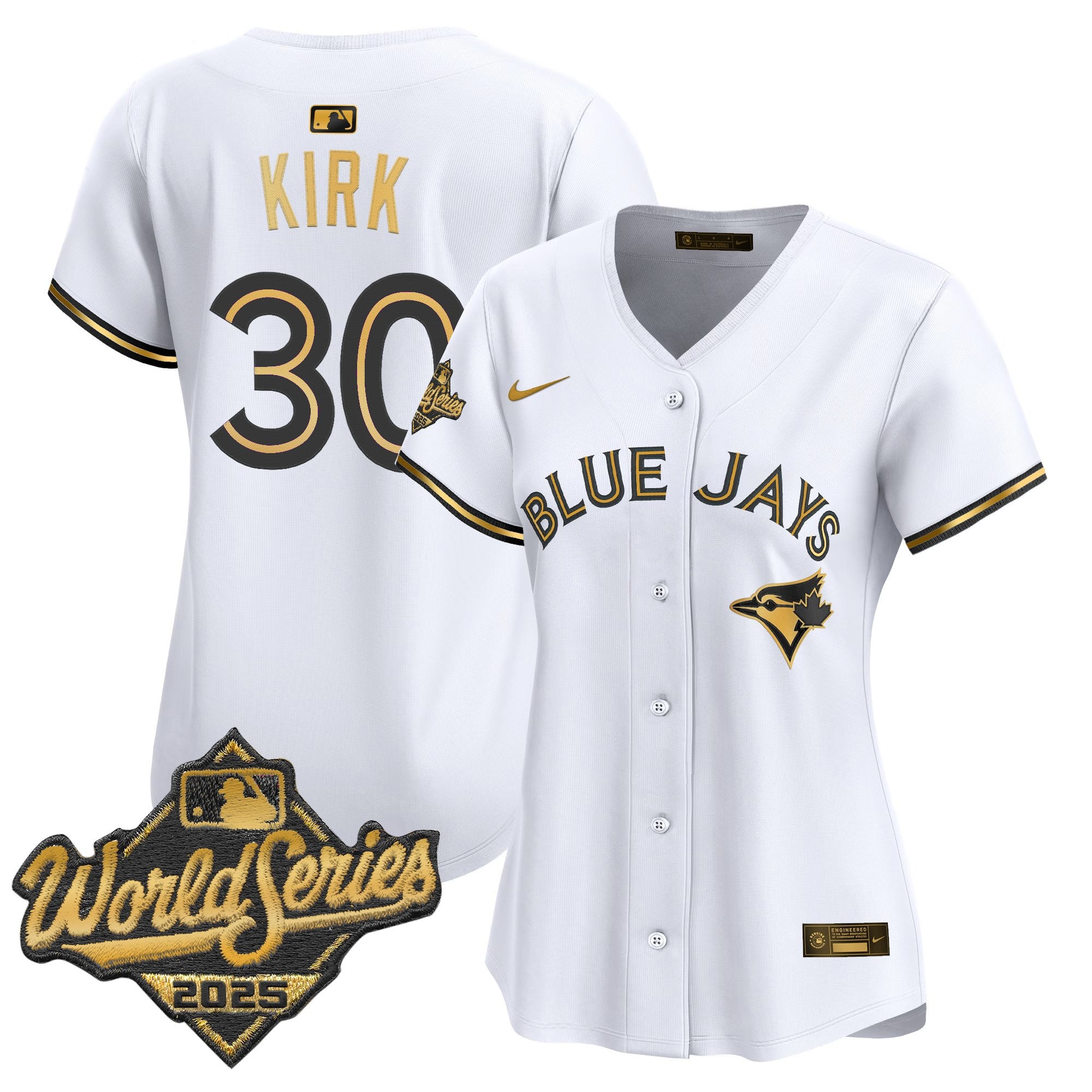 Women's Toronto Blue Jays 2025 World Series Vapor Premier Limited Jersey - All Stitched