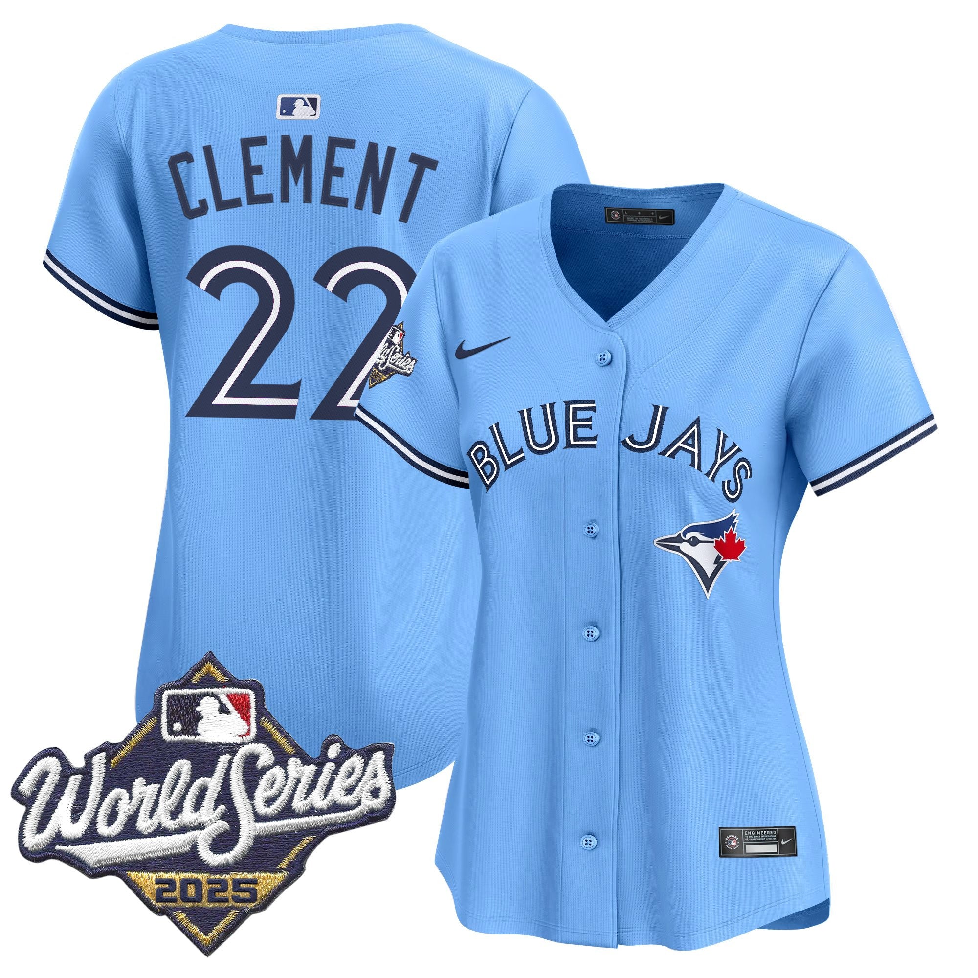 Women's Toronto Blue Jays 2025 World Series Vapor Premier Limited Jersey - All Stitched