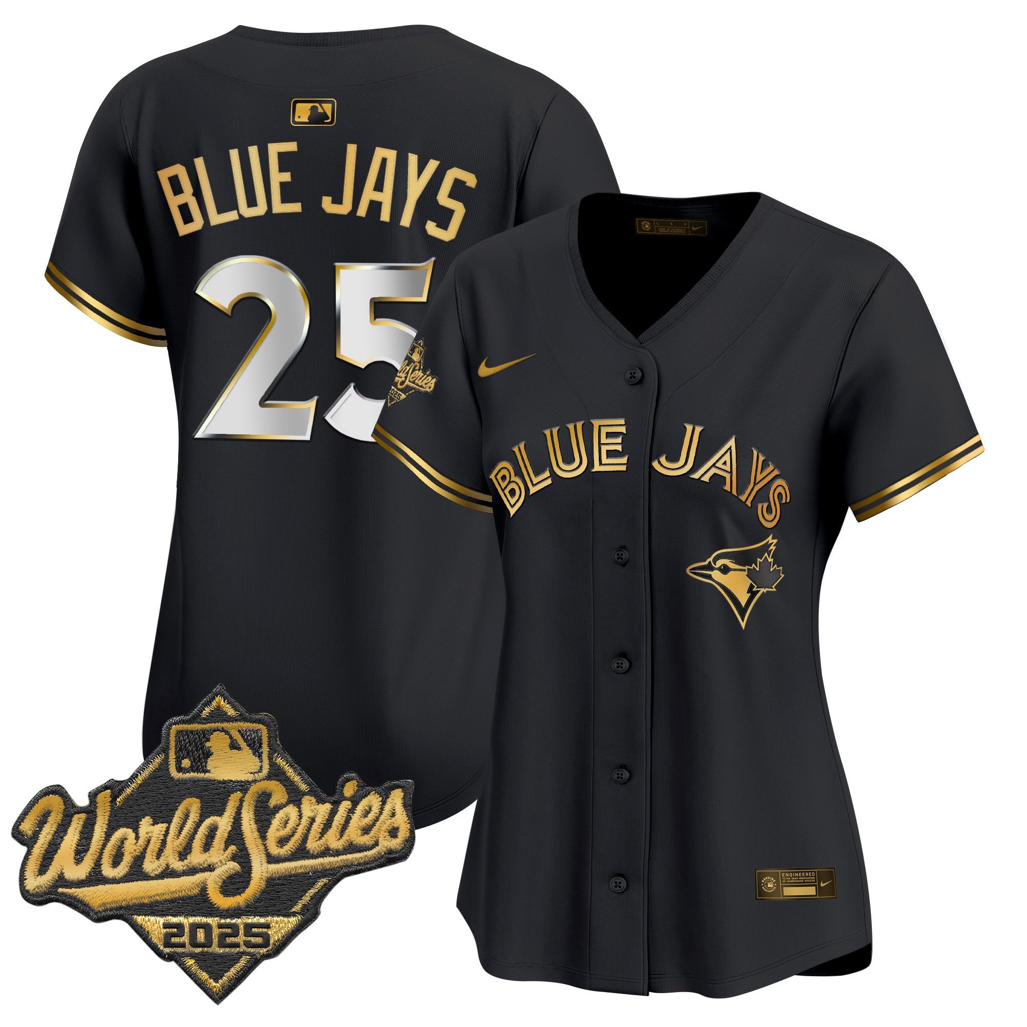 Women's Toronto Blue Jays 2025 World Series Vapor Premier Limited Jersey - All Stitched