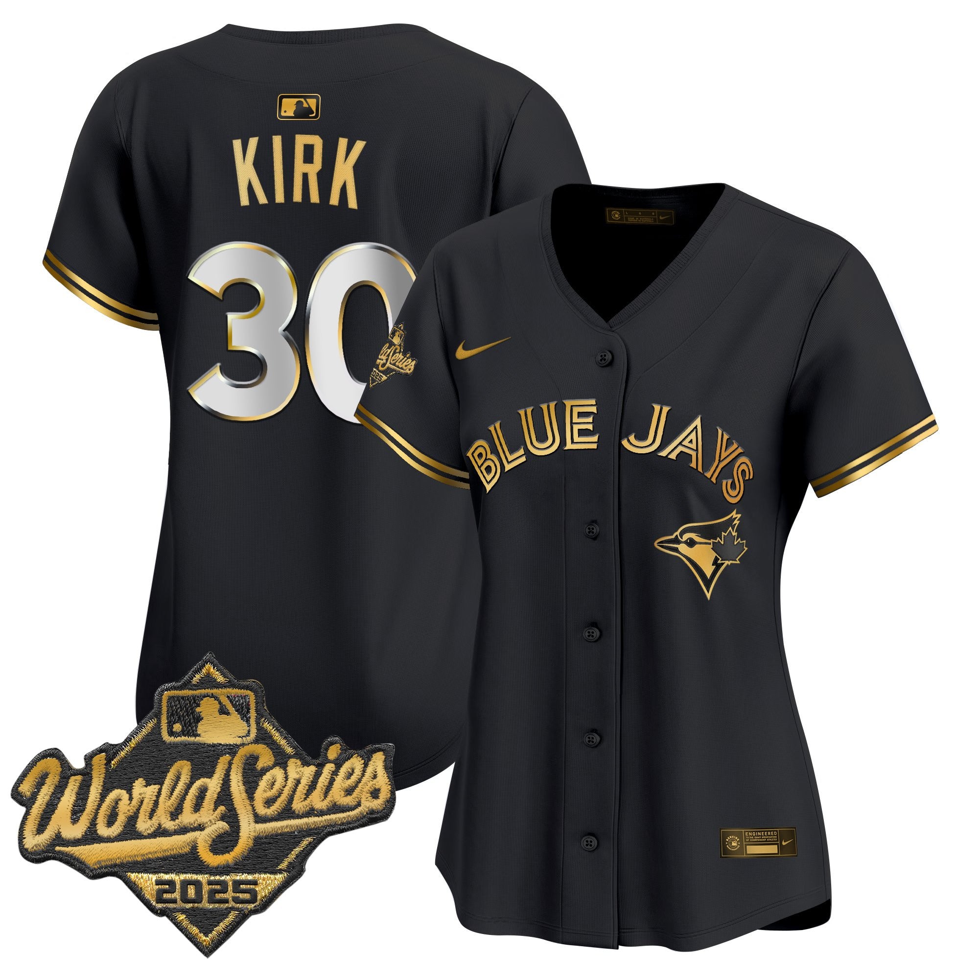 Women's Toronto Blue Jays 2025 World Series Vapor Premier Limited Jersey - All Stitched