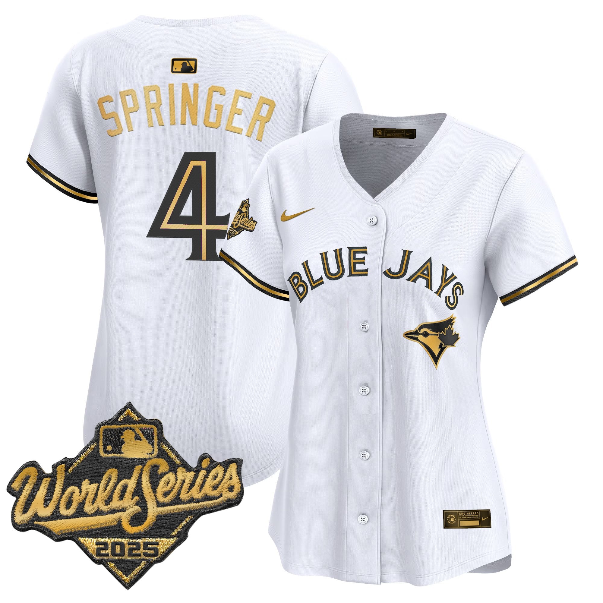 Women's Toronto Blue Jays 2025 World Series Vapor Premier Limited Jersey - All Stitched