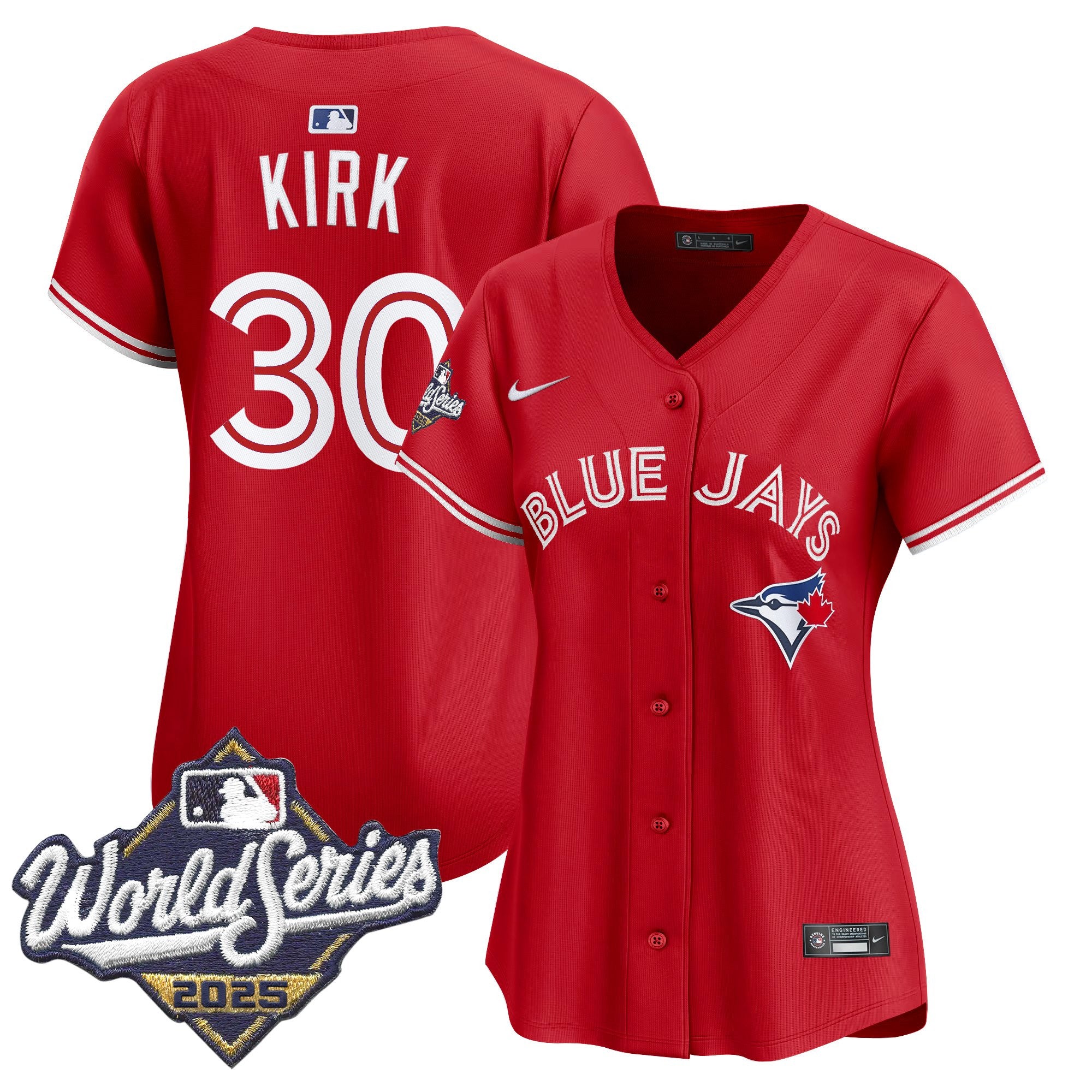 Women's Toronto Blue Jays 2025 World Series Vapor Premier Limited Jersey - All Stitched