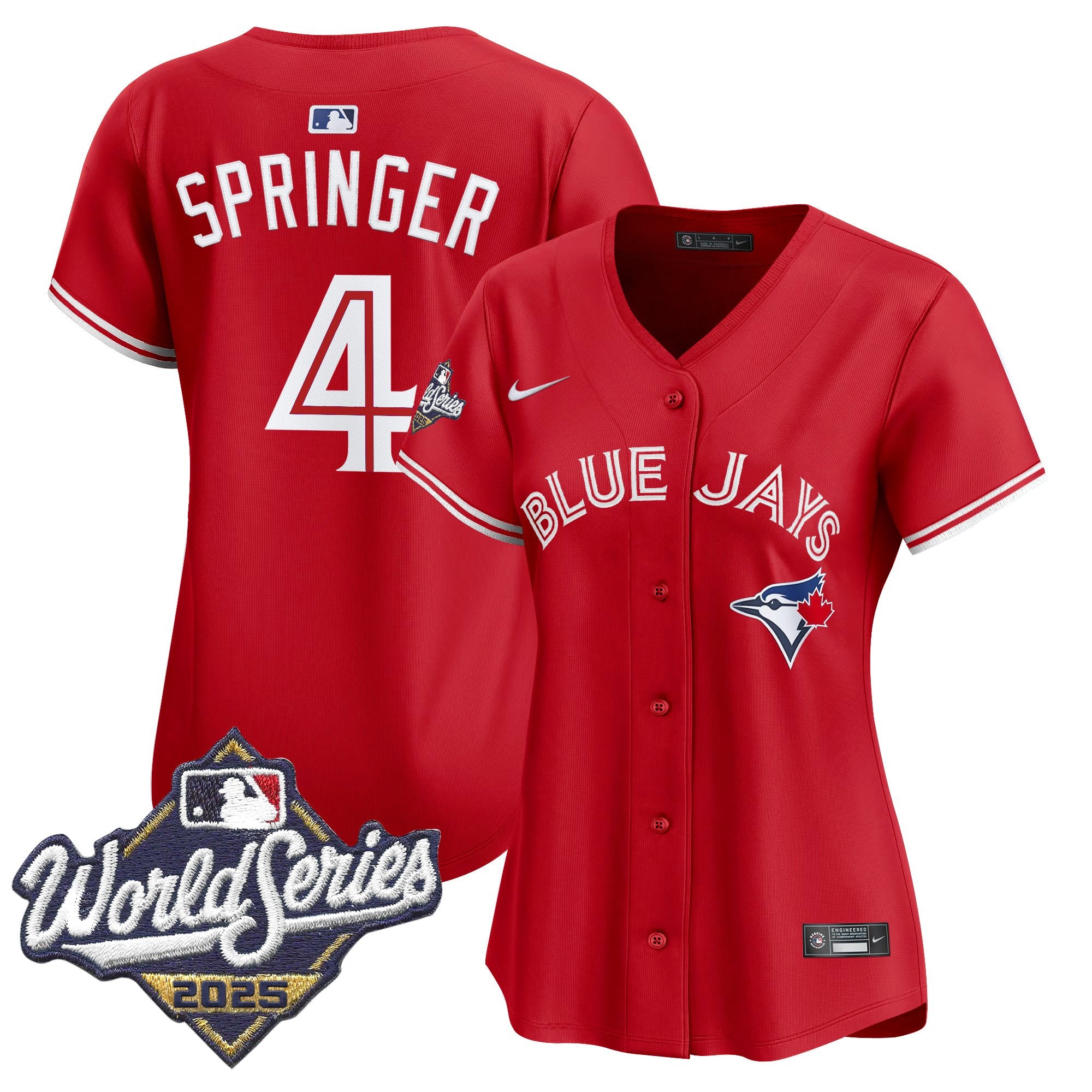 Women's Toronto Blue Jays 2025 World Series Vapor Premier Limited Jersey - All Stitched