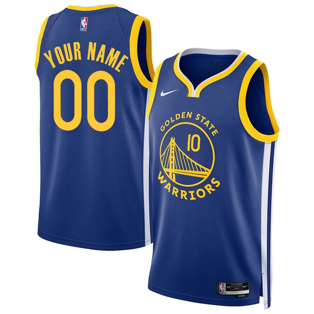 Golden State Warriors 2025 Swingman Custom Jersey - All Stitched