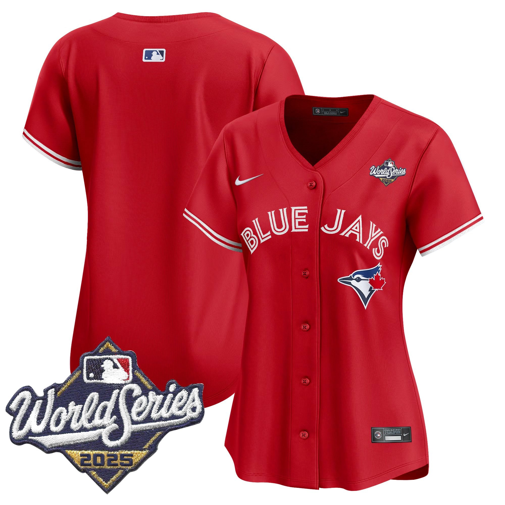 Women's Toronto Blue Jays 2025 World Series Vapor Premier Limited Jersey V2 - All Stitched