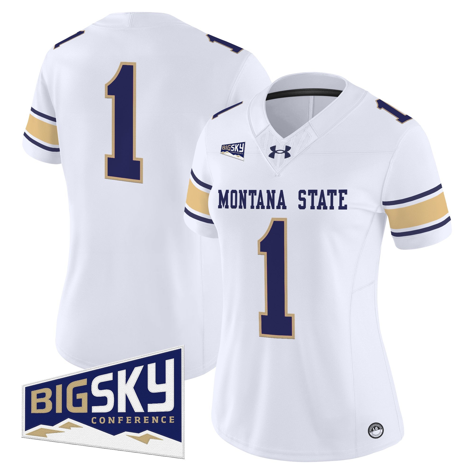 Women's Montana State Bobcats 2025 Vapor Limited Jersey - All Stitched