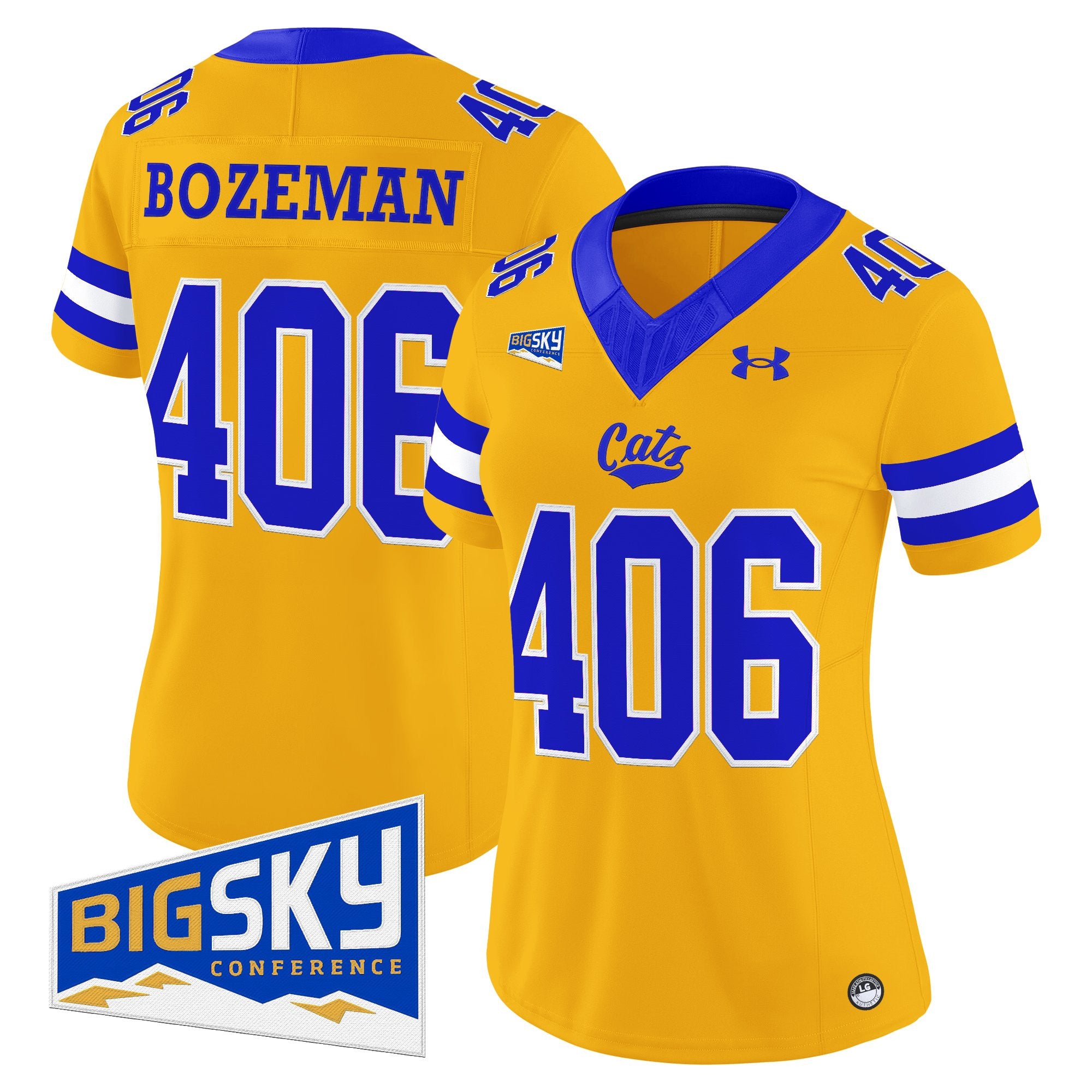 Women's Montana State Bobcats 2025 Vapor Limited Jersey - All Stitched