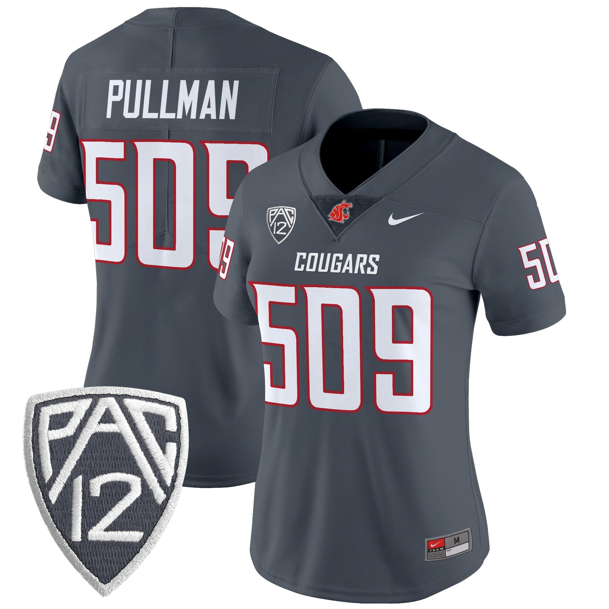 Women's Washington State Cougars 2025 Vapor Limited Jersey V2 - All Stitched