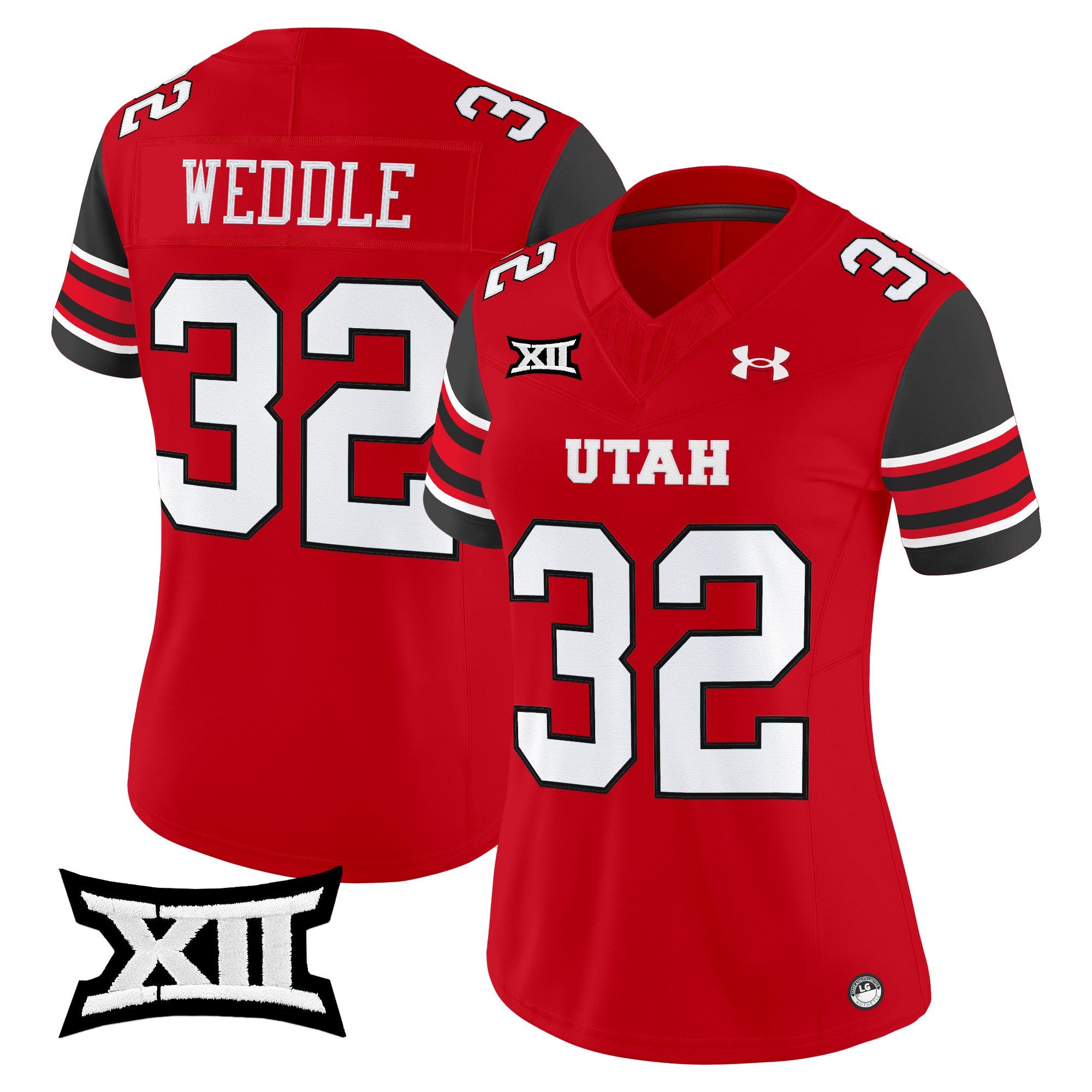 Women's Utah Utes 2025 Vapor Limited Jersey - All Stitched