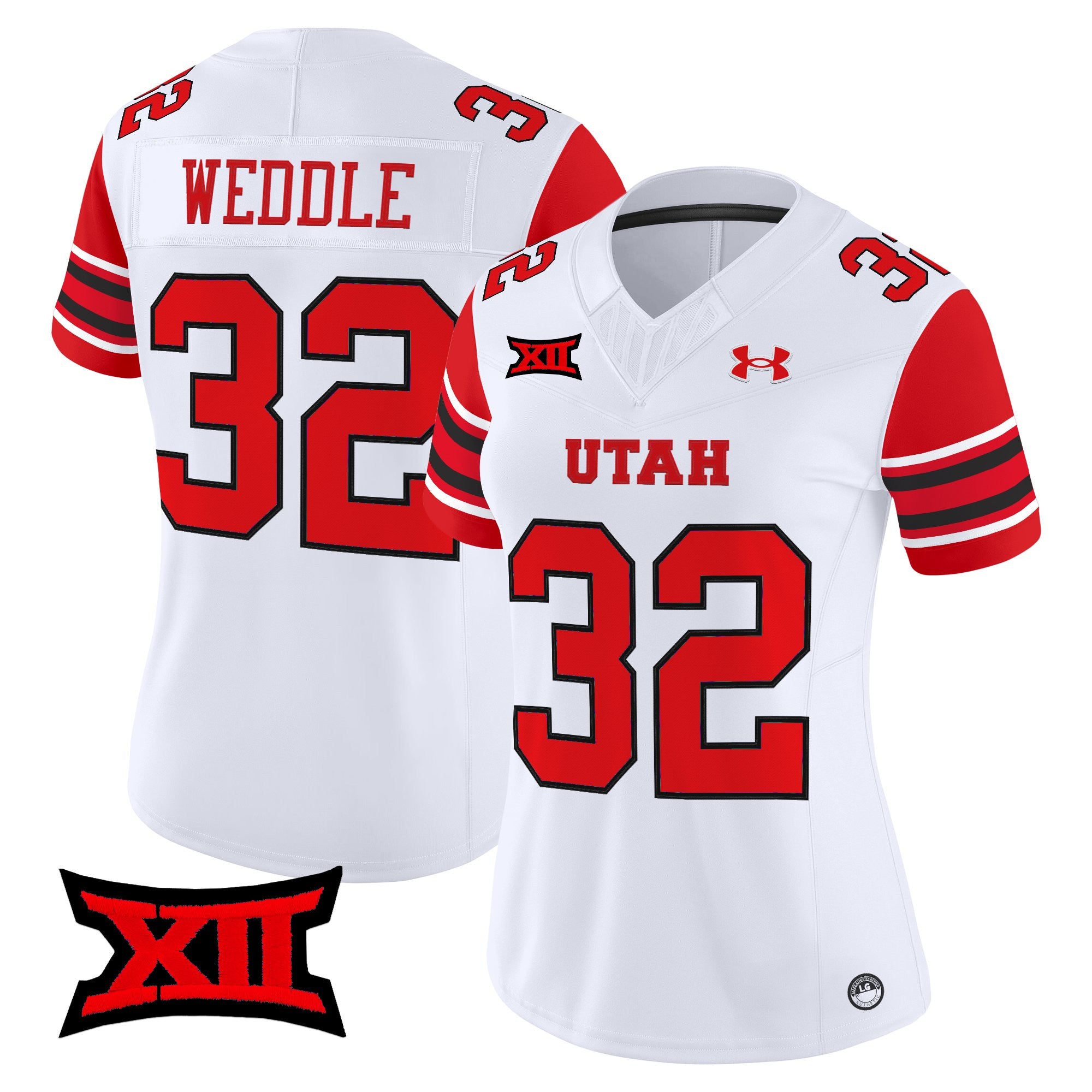 Women's Utah Utes 2025 Vapor Limited Jersey - All Stitched