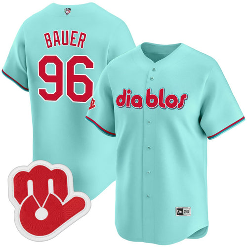 Diablos Del Mexico Vapor Premier Limited Jersey - All Stitched