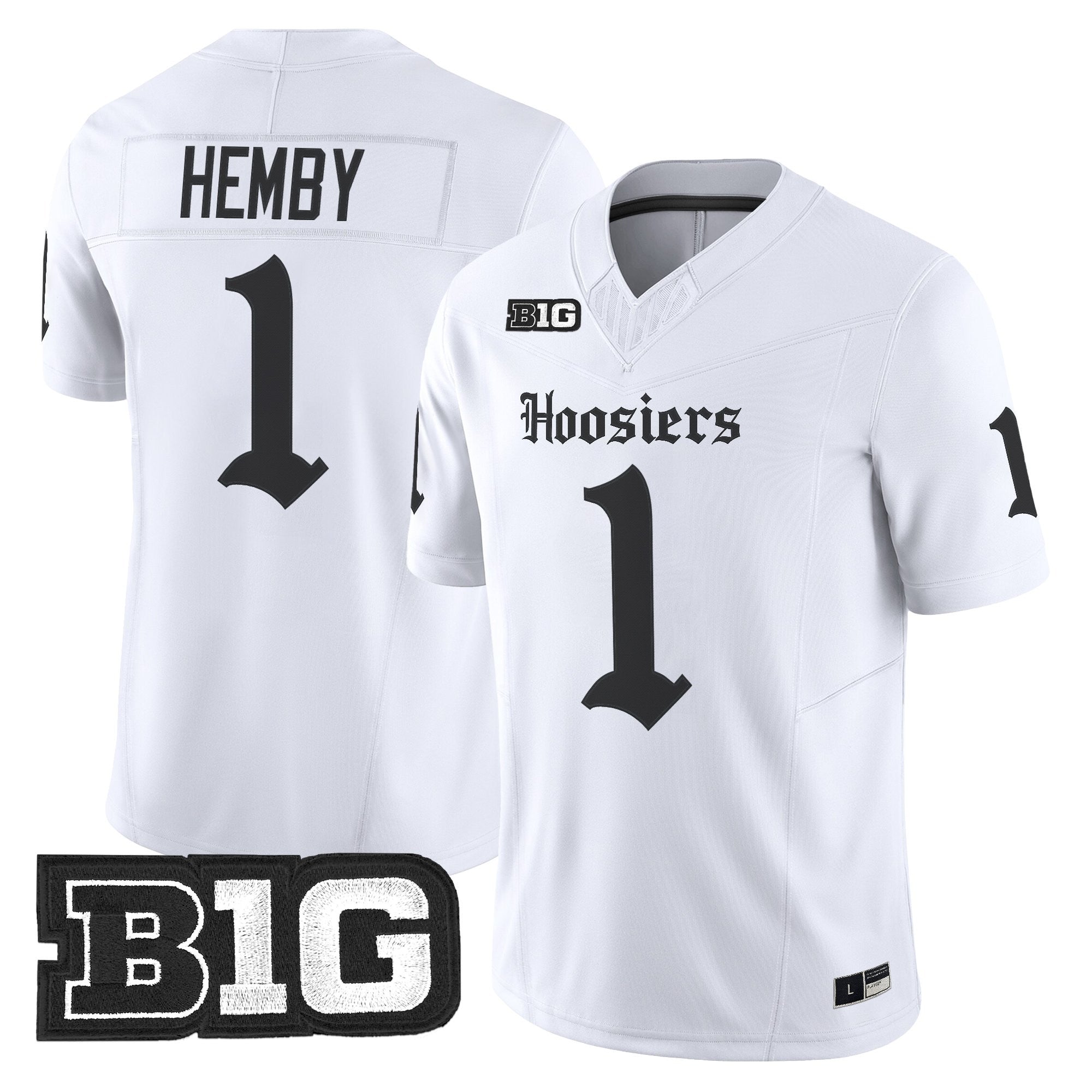 Men's Indiana Hoosiers 'Gothic Edition' Vapor Limited Jersey - All Stitched