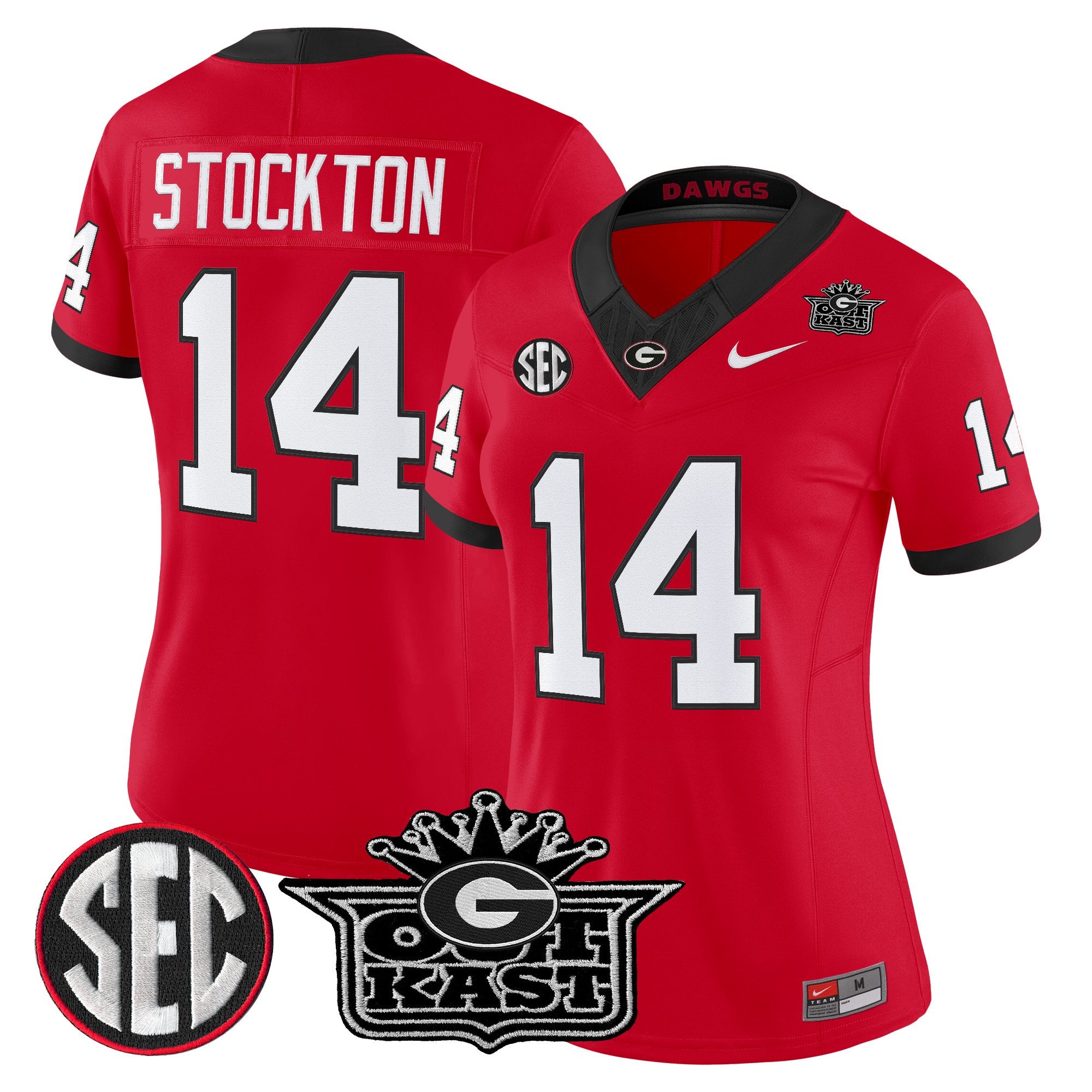 Women's Outkast x Georgia Bulldogs Vapor Limited Jersey - All stitched