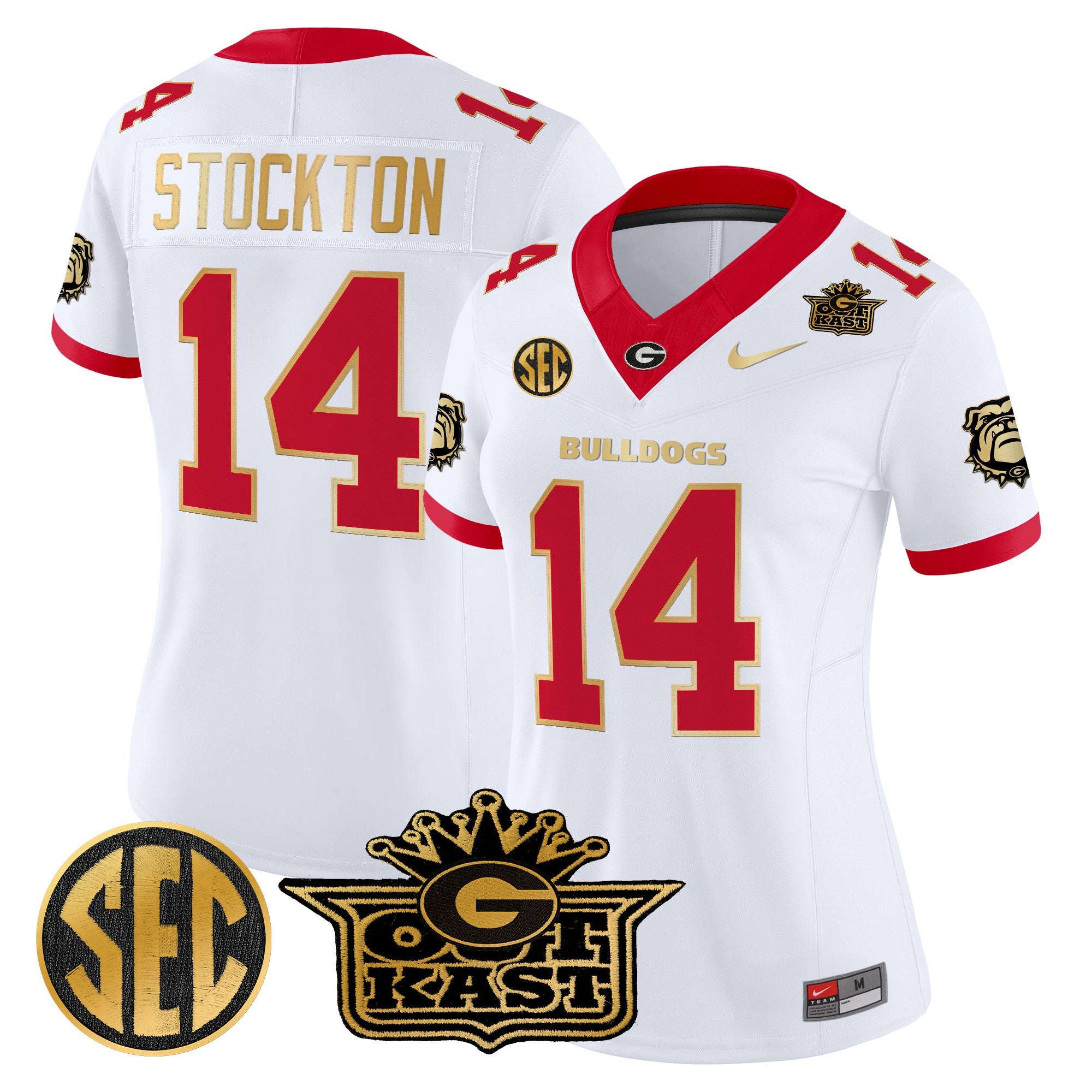 Women's Outkast x Georgia Bulldogs Vapor Limited Jersey - All stitched