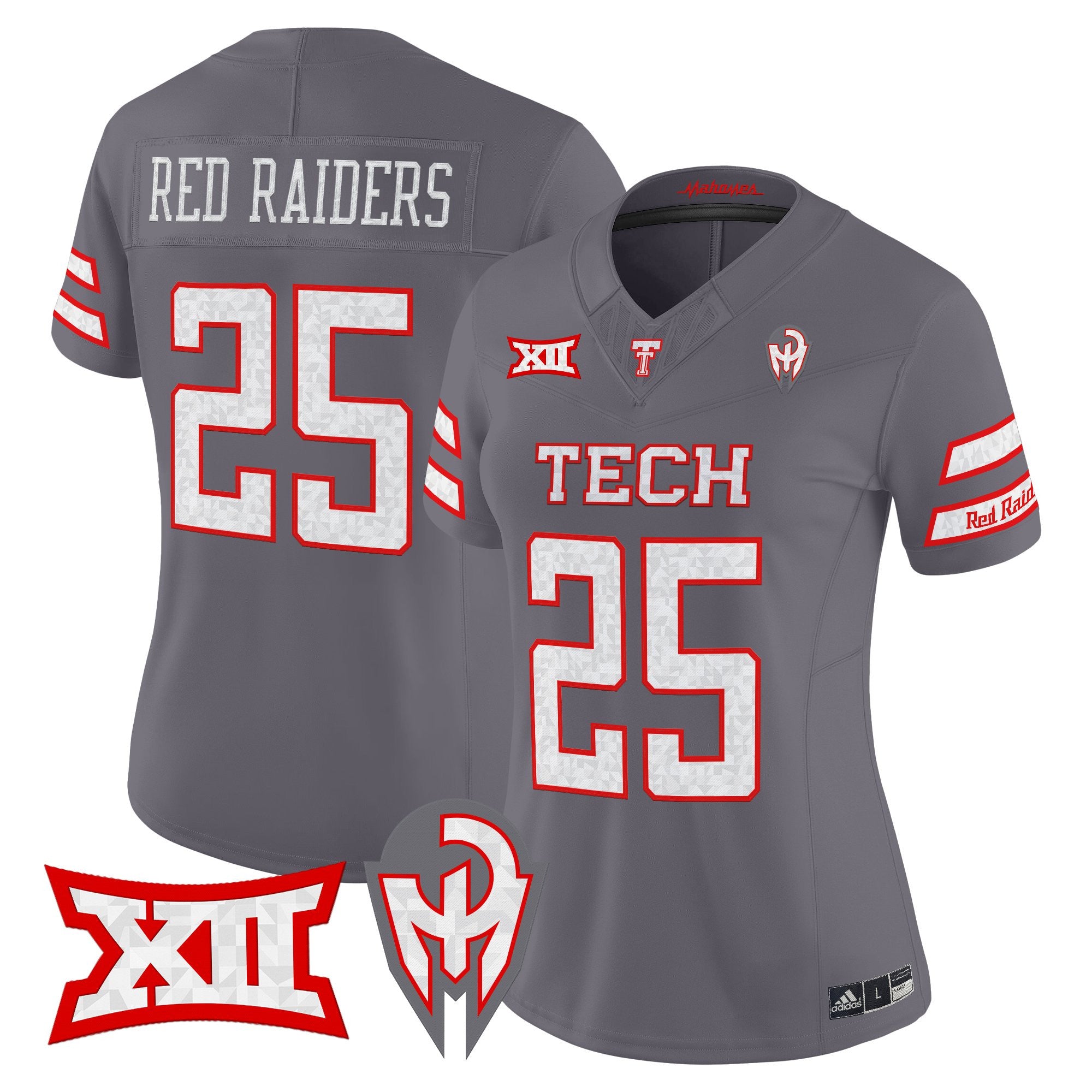 Women's Texas Tech Red Raiders 'Too Cold' Vapor Limited Jersey - Mahomes Collection - All Stitched