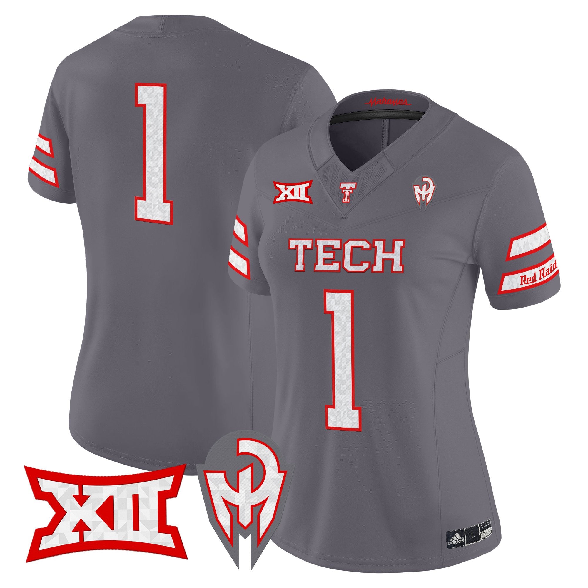 Women's Texas Tech Red Raiders 'Too Cold' Vapor Limited Jersey - Mahomes Collection - All Stitched