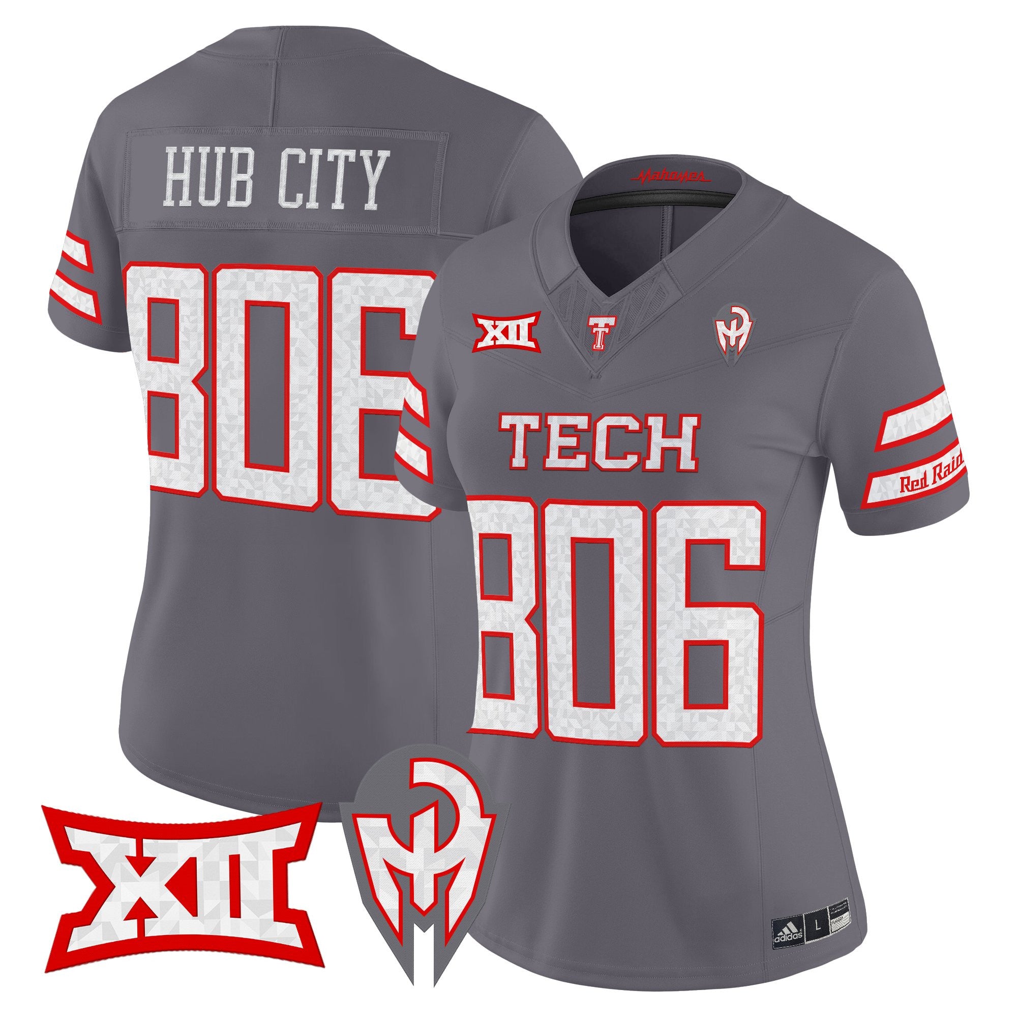 Women's Texas Tech Red Raiders 'Too Cold' Vapor Limited Jersey - Mahomes Collection - All Stitched