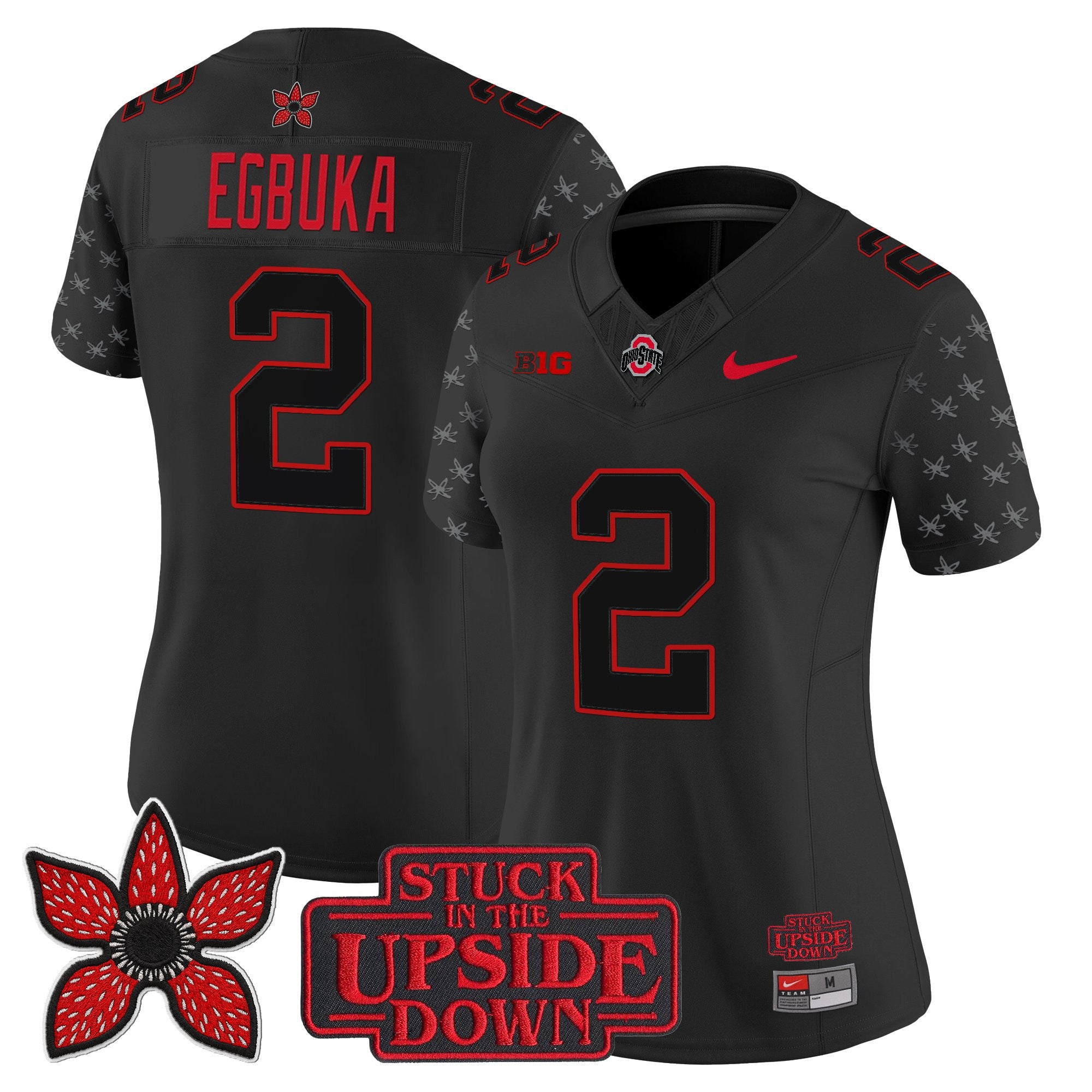 Ohio State Buckeyes 'Stranger Things Edition' Vapor Limited Jersey - All Stitched