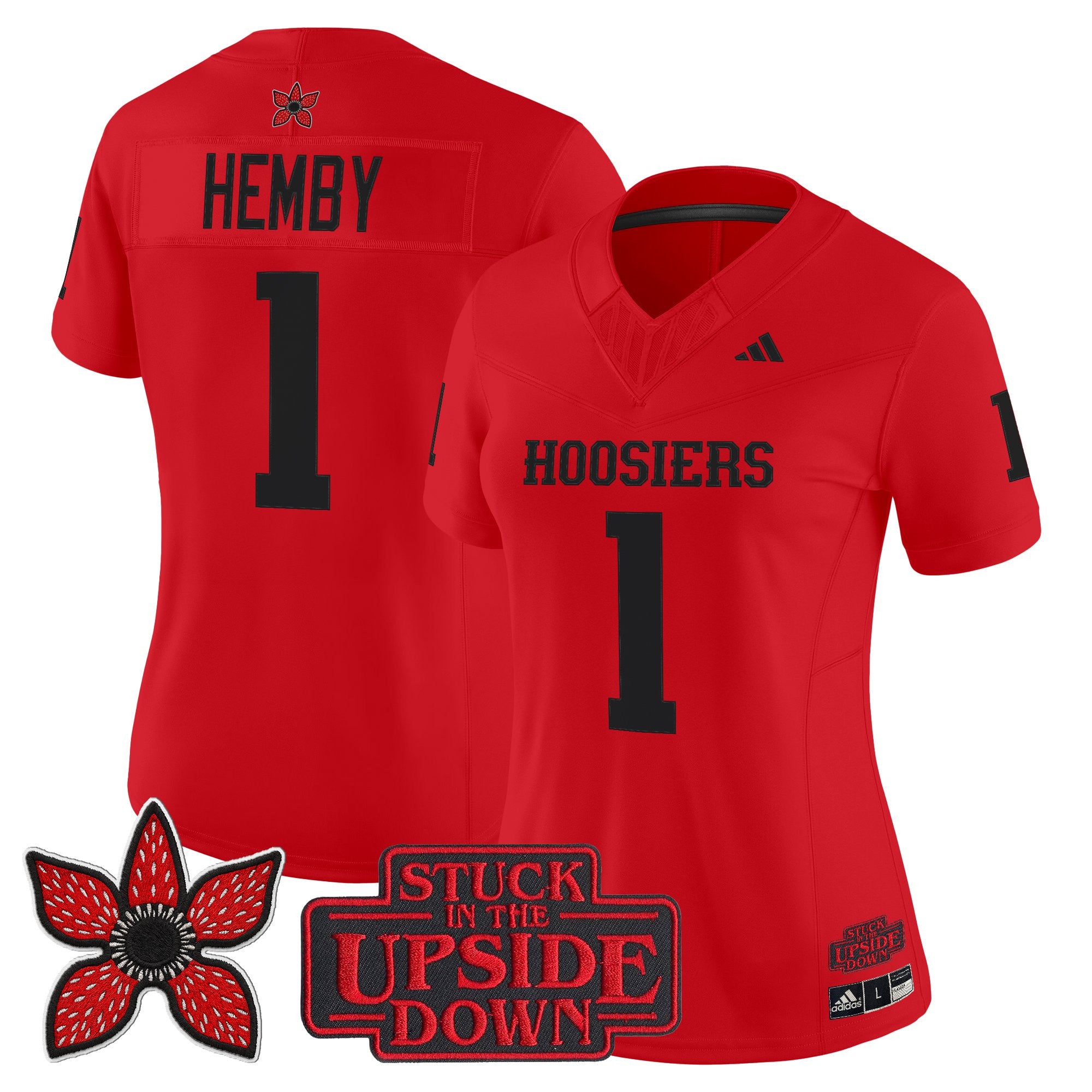 Women's Indiana Hoosiers 'Stranger Things Edition' Vapor Limited Jersey - All Stitched