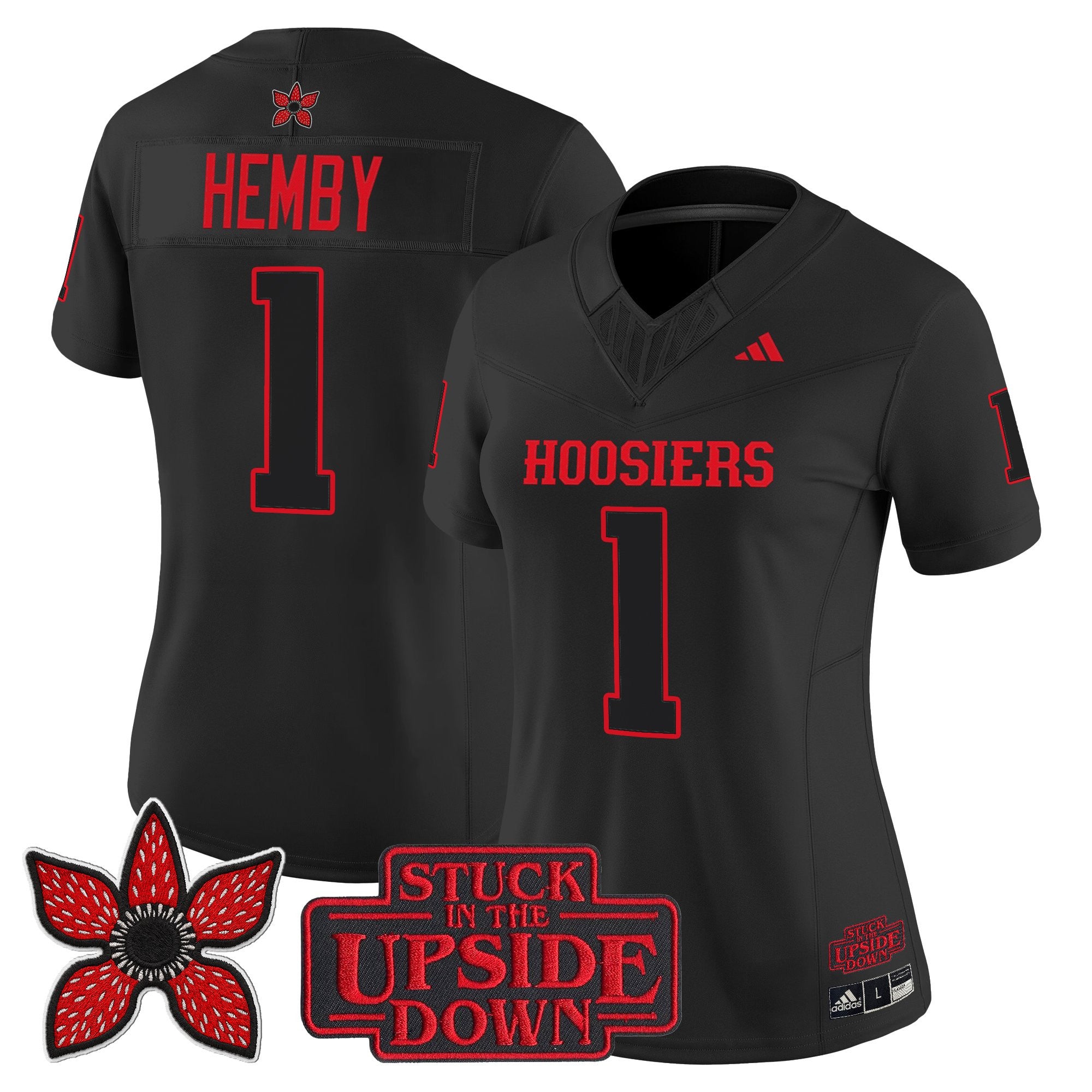 Women's Indiana Hoosiers 'Stranger Things Edition' Vapor Limited Jersey - All Stitched
