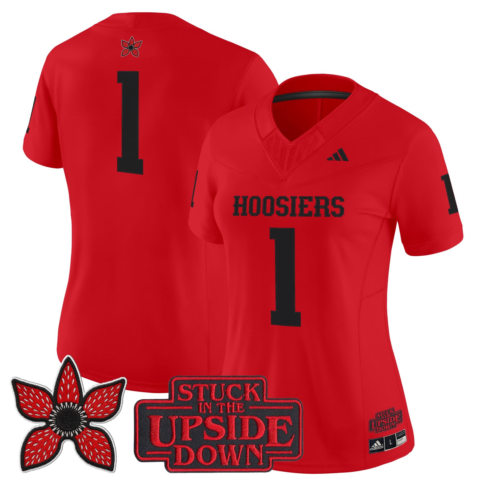 Women's Indiana Hoosiers 'Stranger Things Edition' Vapor Limited Jersey - All Stitched