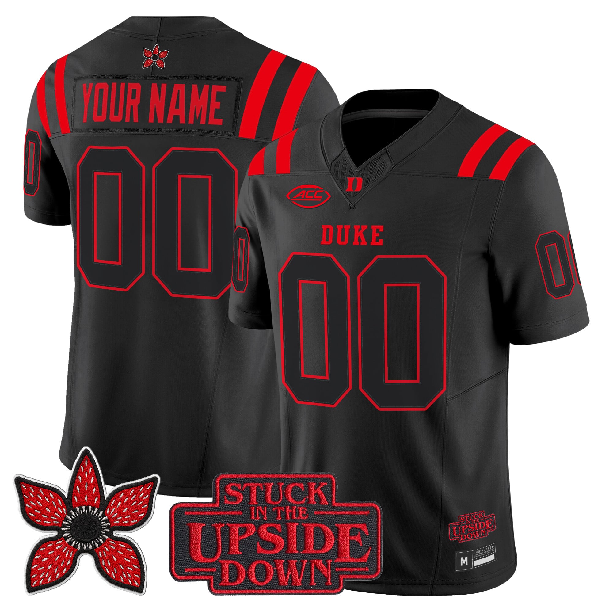 Duke Blue Devils 'Stranger Things Edition' Vapor Limited Custom Jersey - All Stitched
