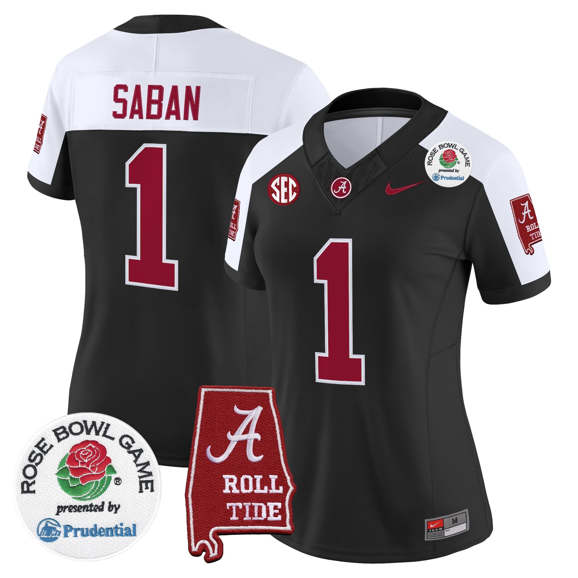 Women's Alabama Crimson Tide 2026 Rose Bowl Vapor Limited Jersey - All Stitched