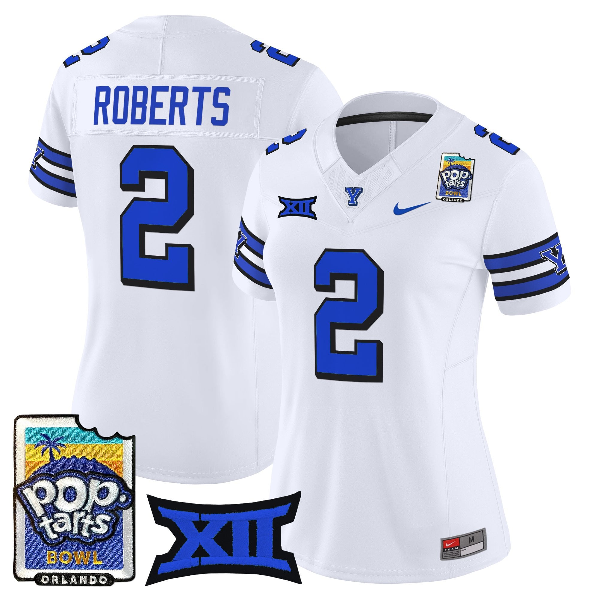 Women's BYU Cougars 2025 Pop-Tarts Bowl Vapor Limited Jersey - All Stitched