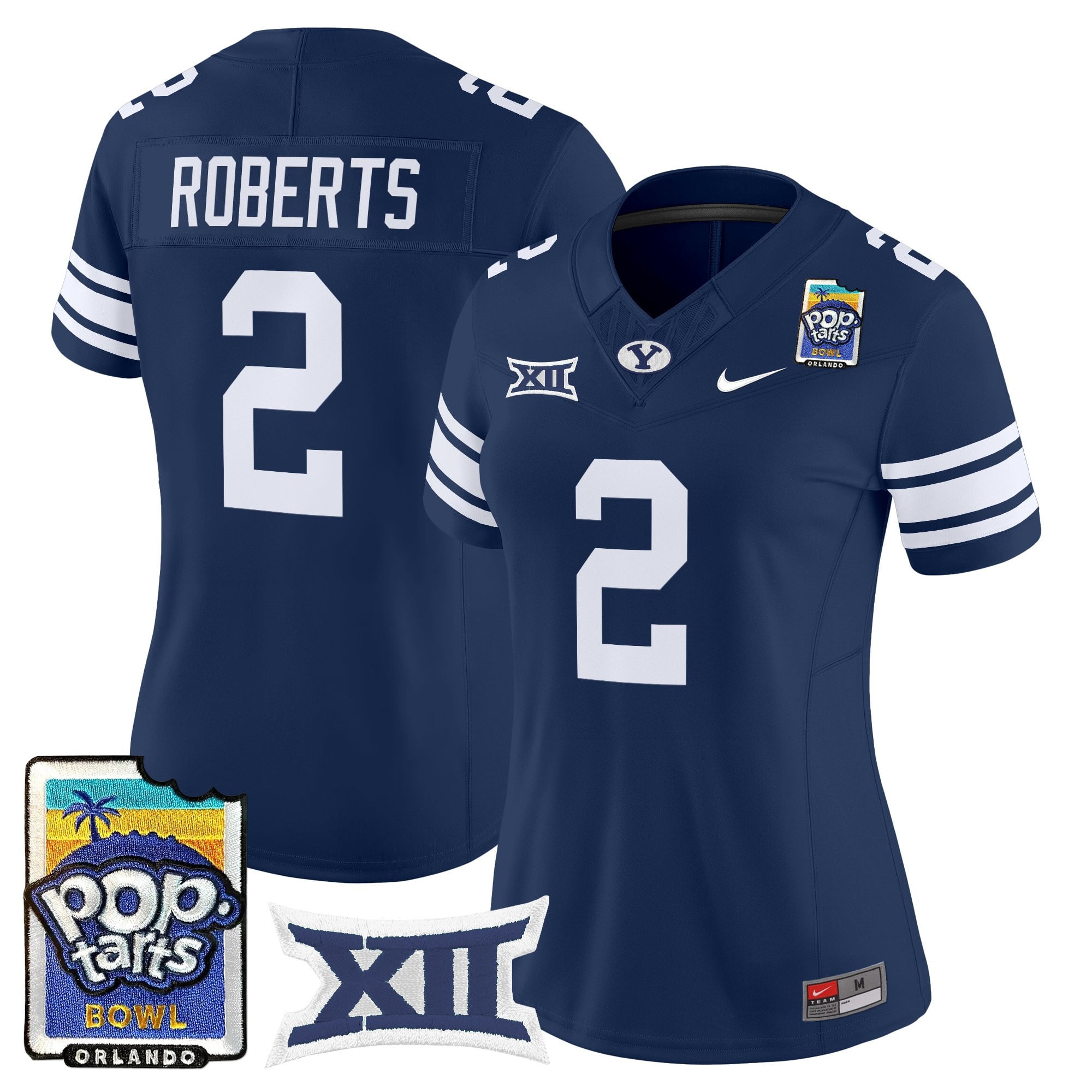 Women's BYU Cougars 2025 Pop-Tarts Bowl Vapor Limited Jersey - All Stitched
