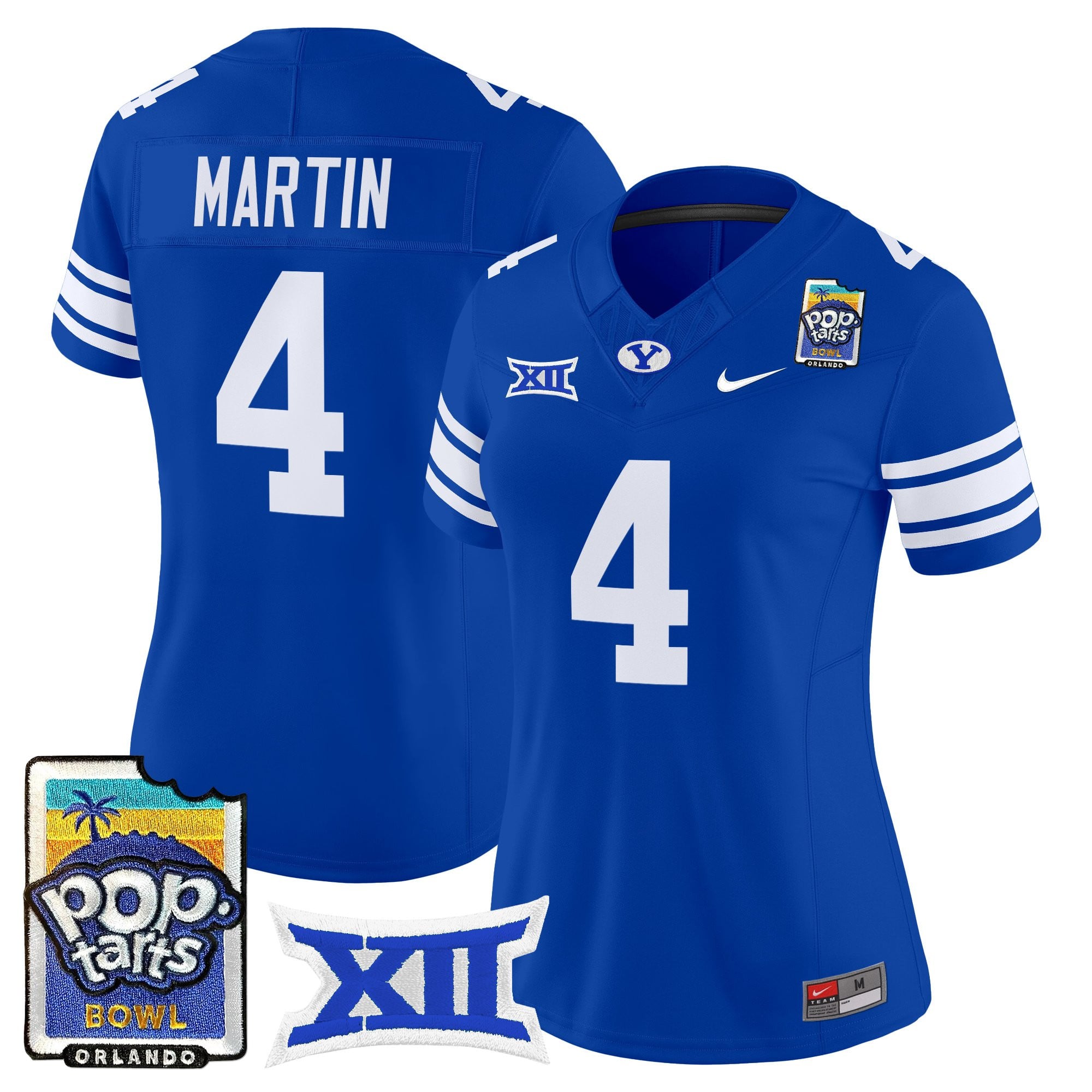 Women's BYU Cougars 2025 Pop-Tarts Bowl Vapor Limited Jersey - All Stitched