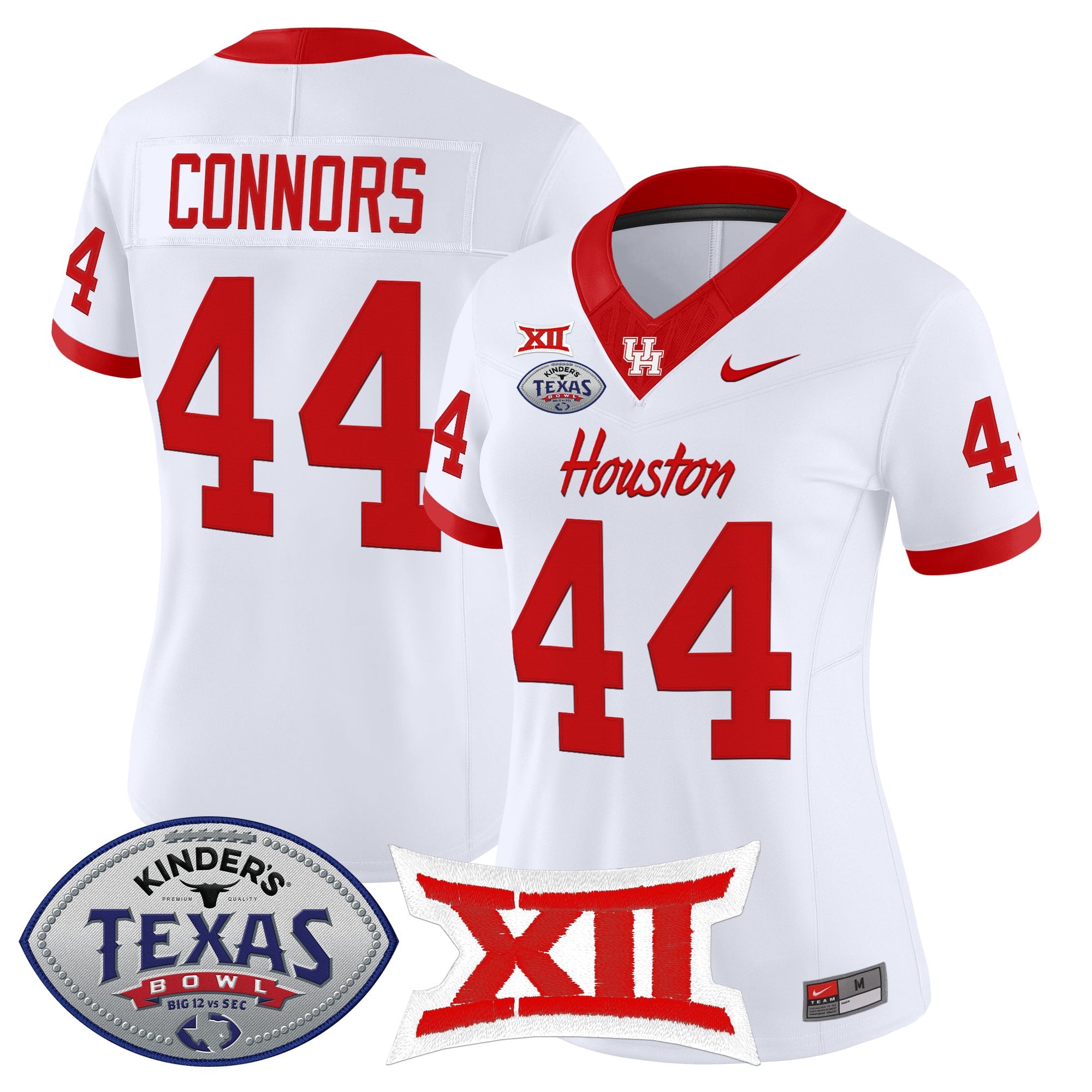 Women's Houston Cougars 2025 Texas Bowl Vapor Limited Jersey - All Stitched